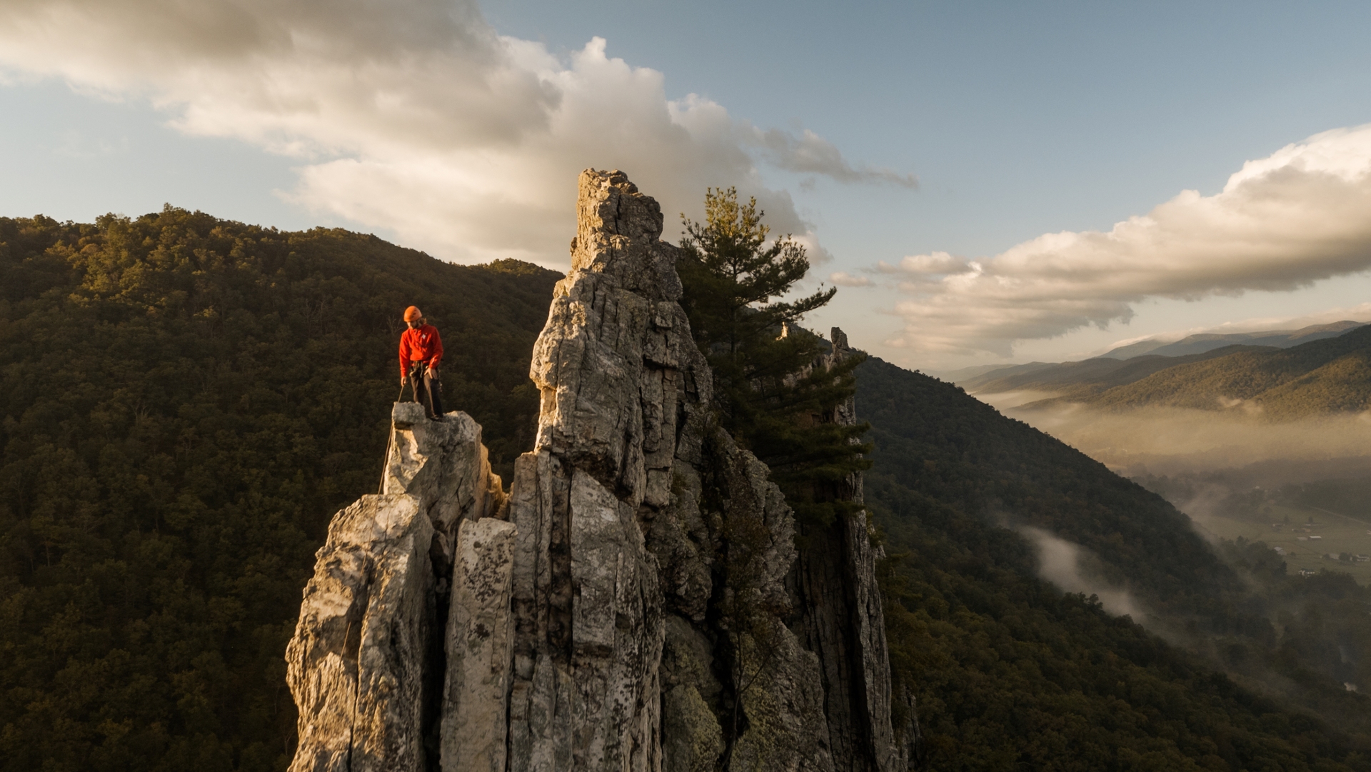 RockClimbing SenecaRocks WV Image By Austin OConnor West Virginia Department of Tourism