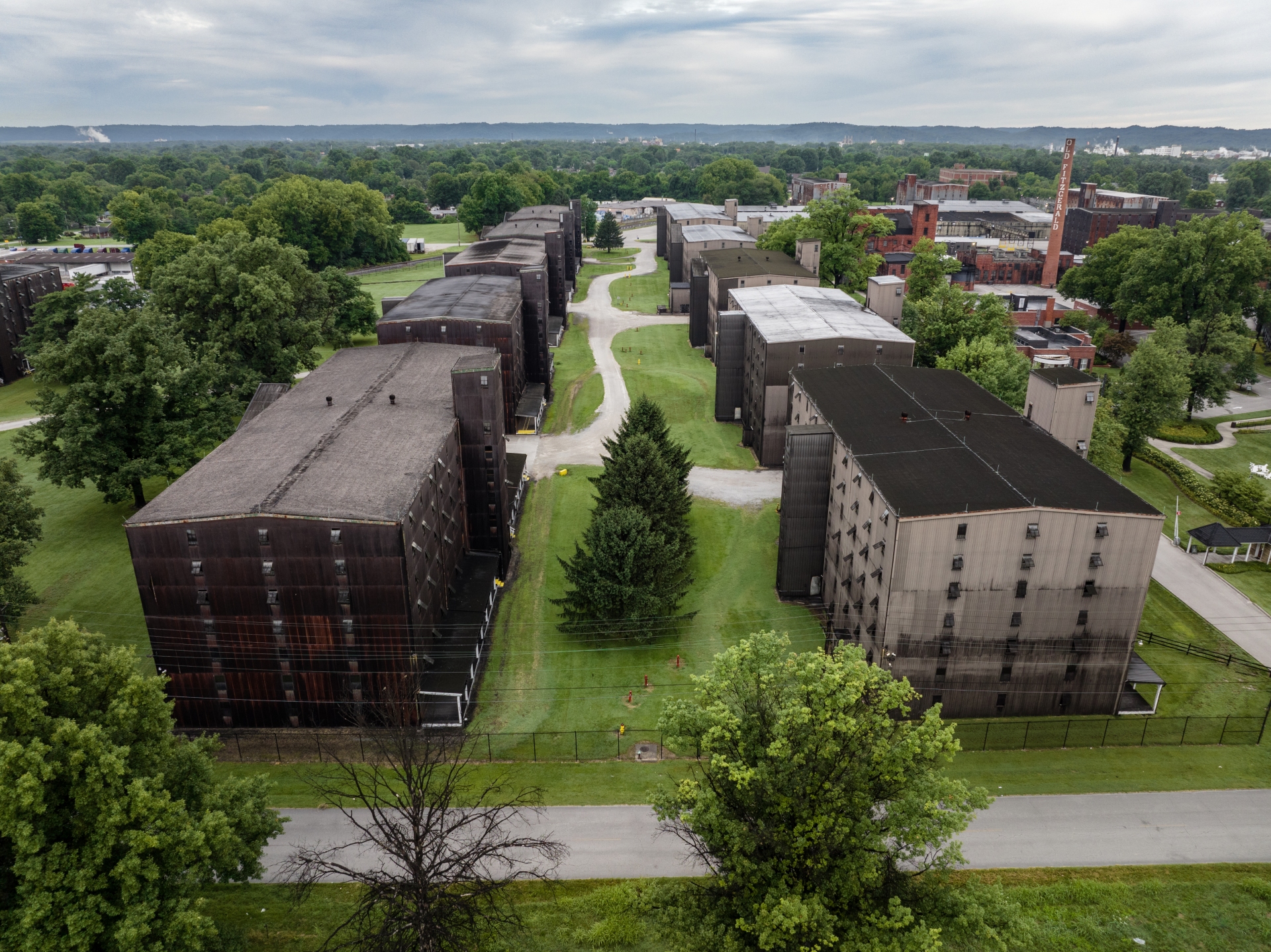 Stitzel-Weller Distillery in Louisville Kentucky one of the many Bourbon distillery's in the state