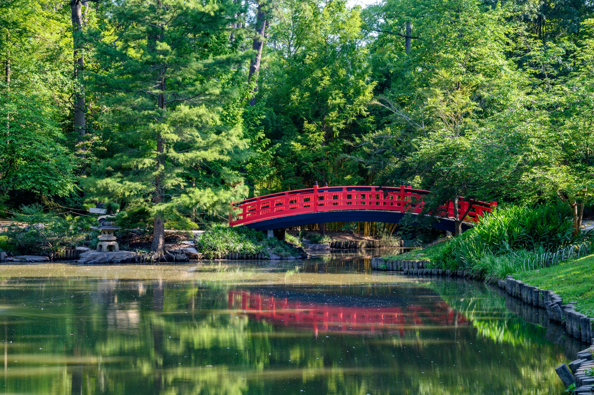 The Arched Bridge at Duke Gardens Credit Visit North Carolina