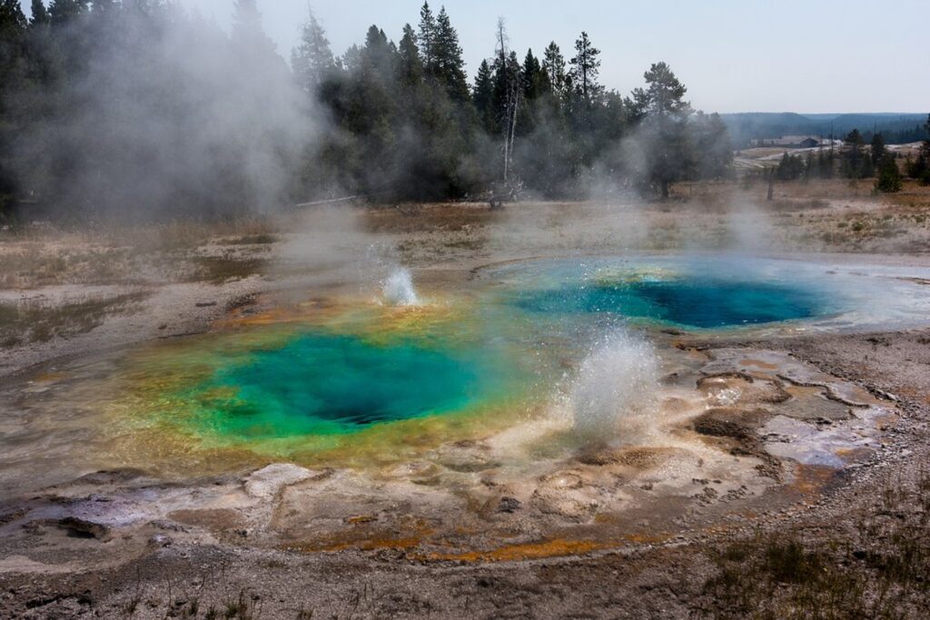 Upper Geyser Basin Yellowstone National Park TB