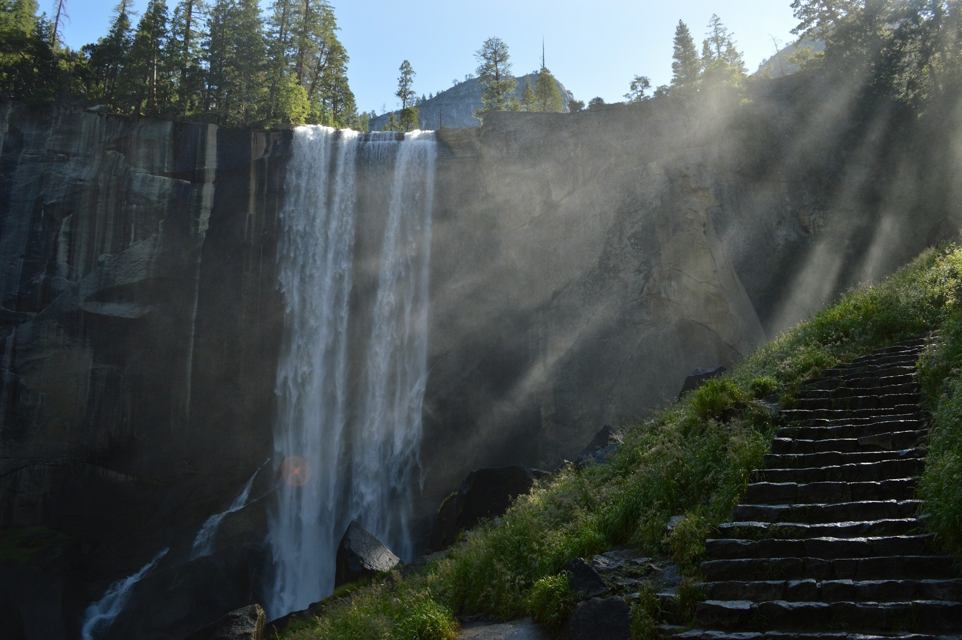 Vernal Fall Yosemite Valley CA Image By cam adams unsplash