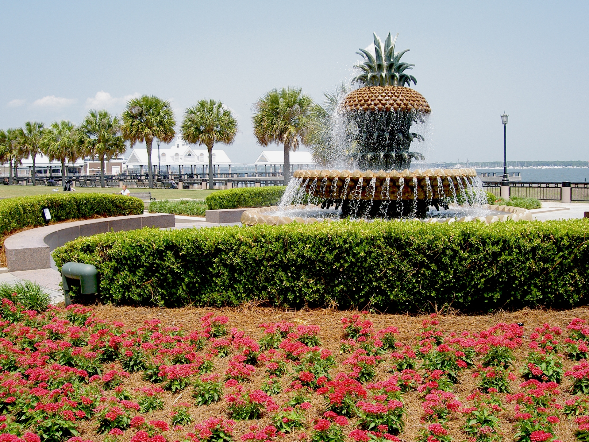 Charleston Pineapple Fountain French Quarter Image By Discover South Carolina