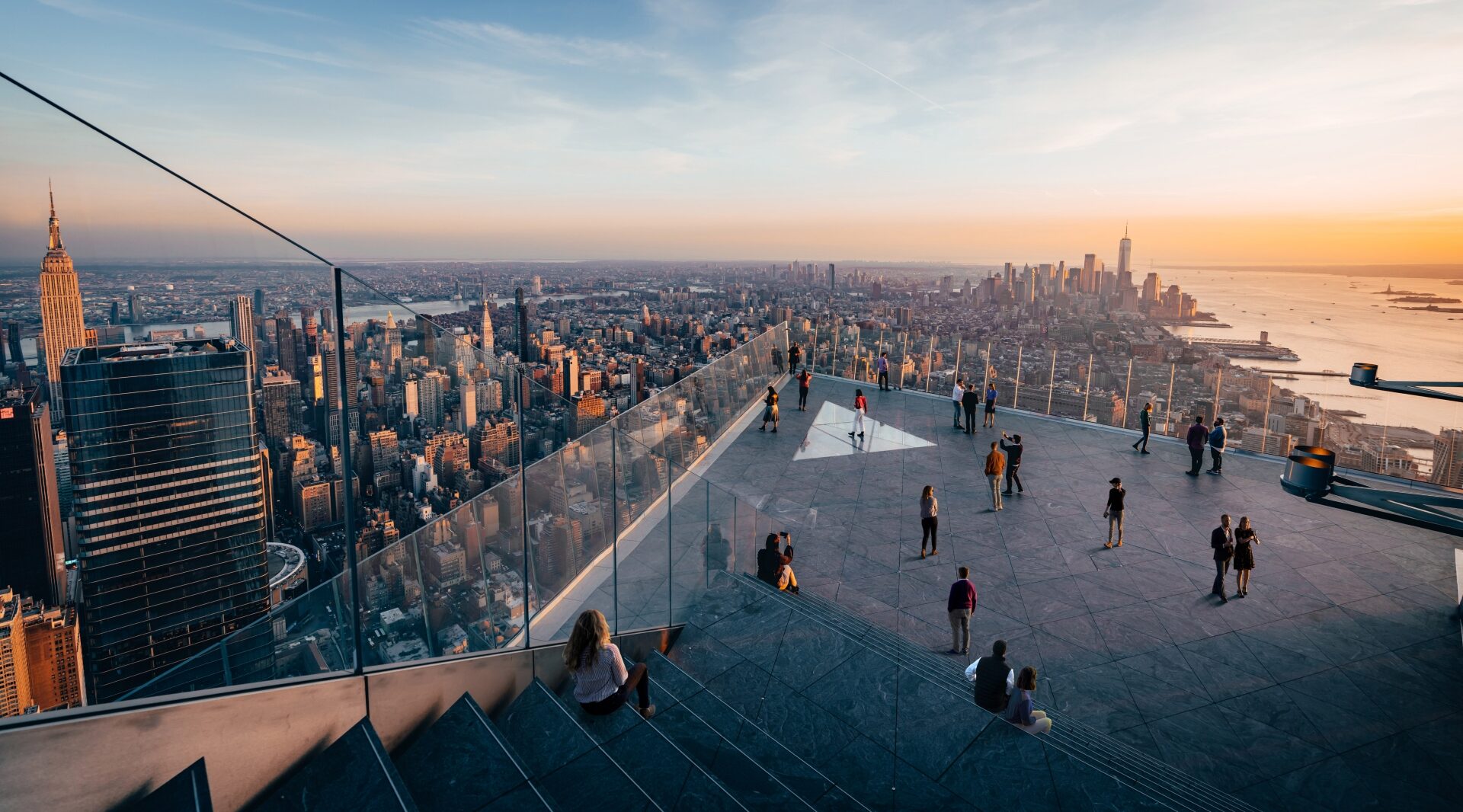 Edge New York City Outdoor sky deck Courtesy of Related Oxford Go City Pass e1768434719561