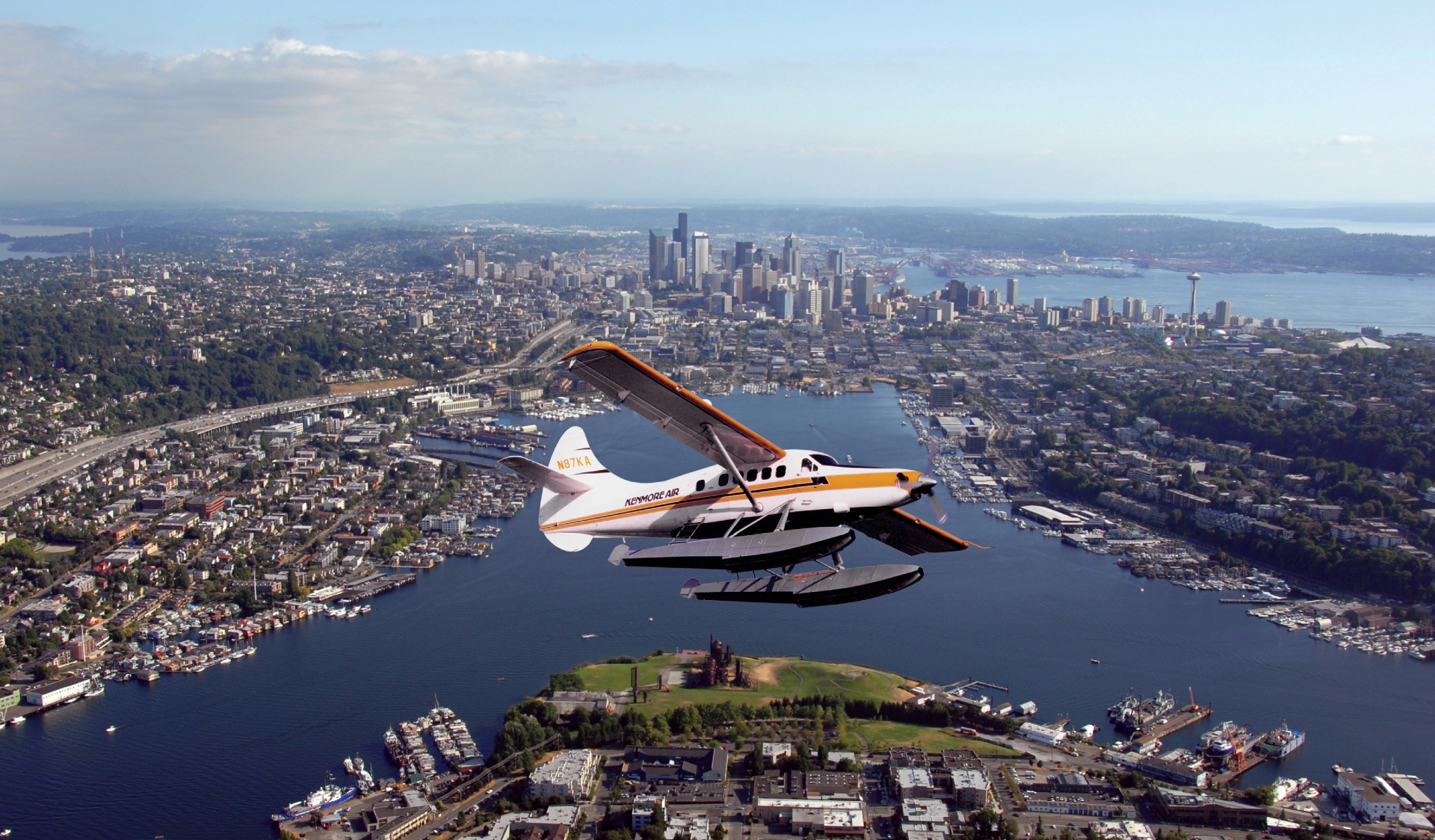 Flight Seeing Kenmore Air Credit Port of Seattle and The Tour Operator
