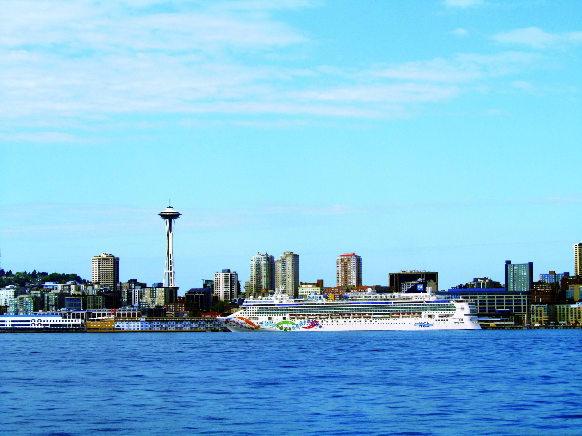 NCL Pearl Aerial Seattle
