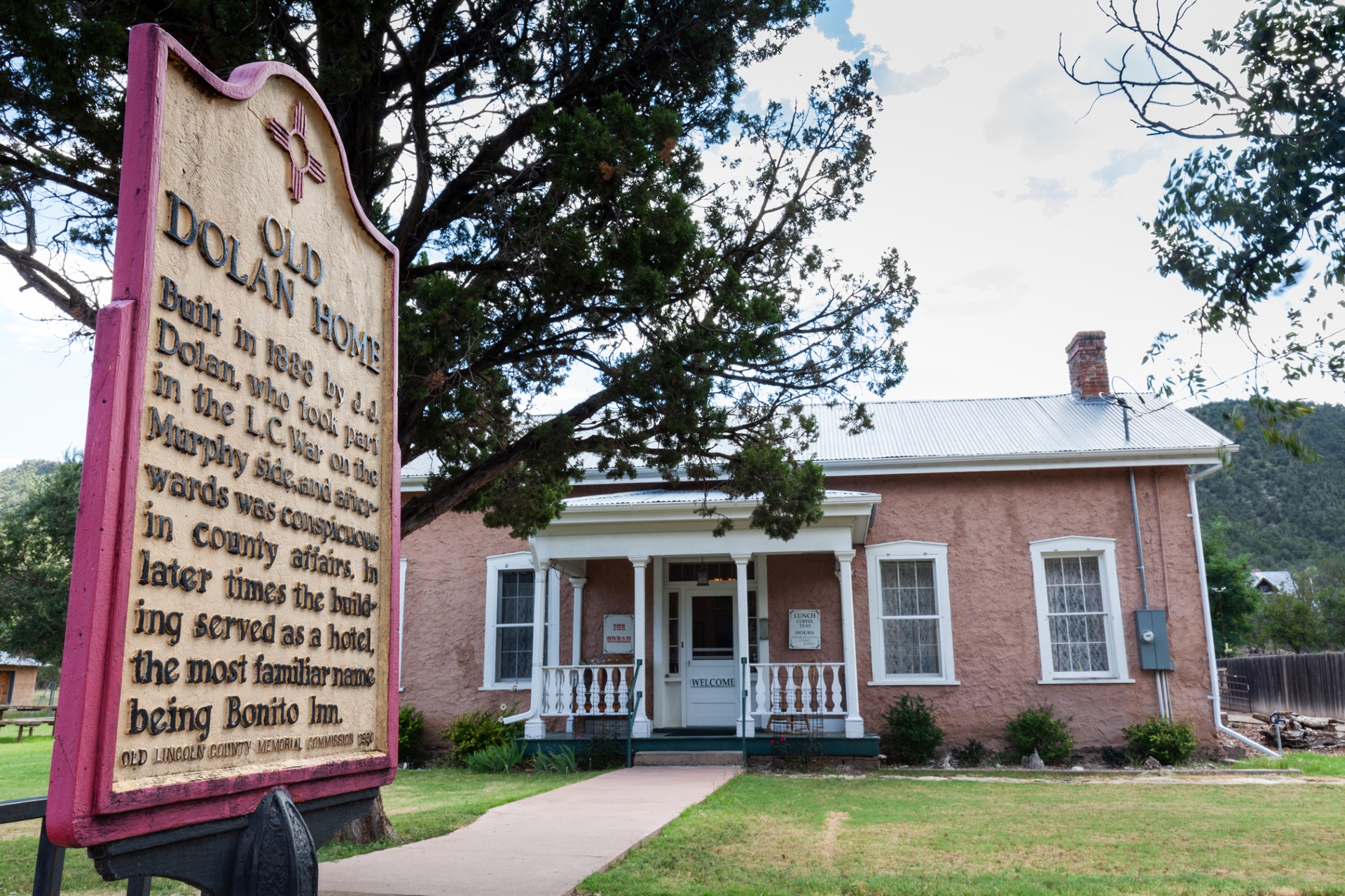 Old Dolan House Lincoln County Historic Site Credit New Mexico True