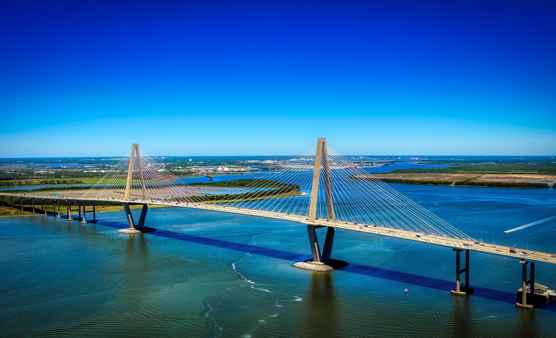 Ravenel bridge Architecture Cooper river South Carolina Image By