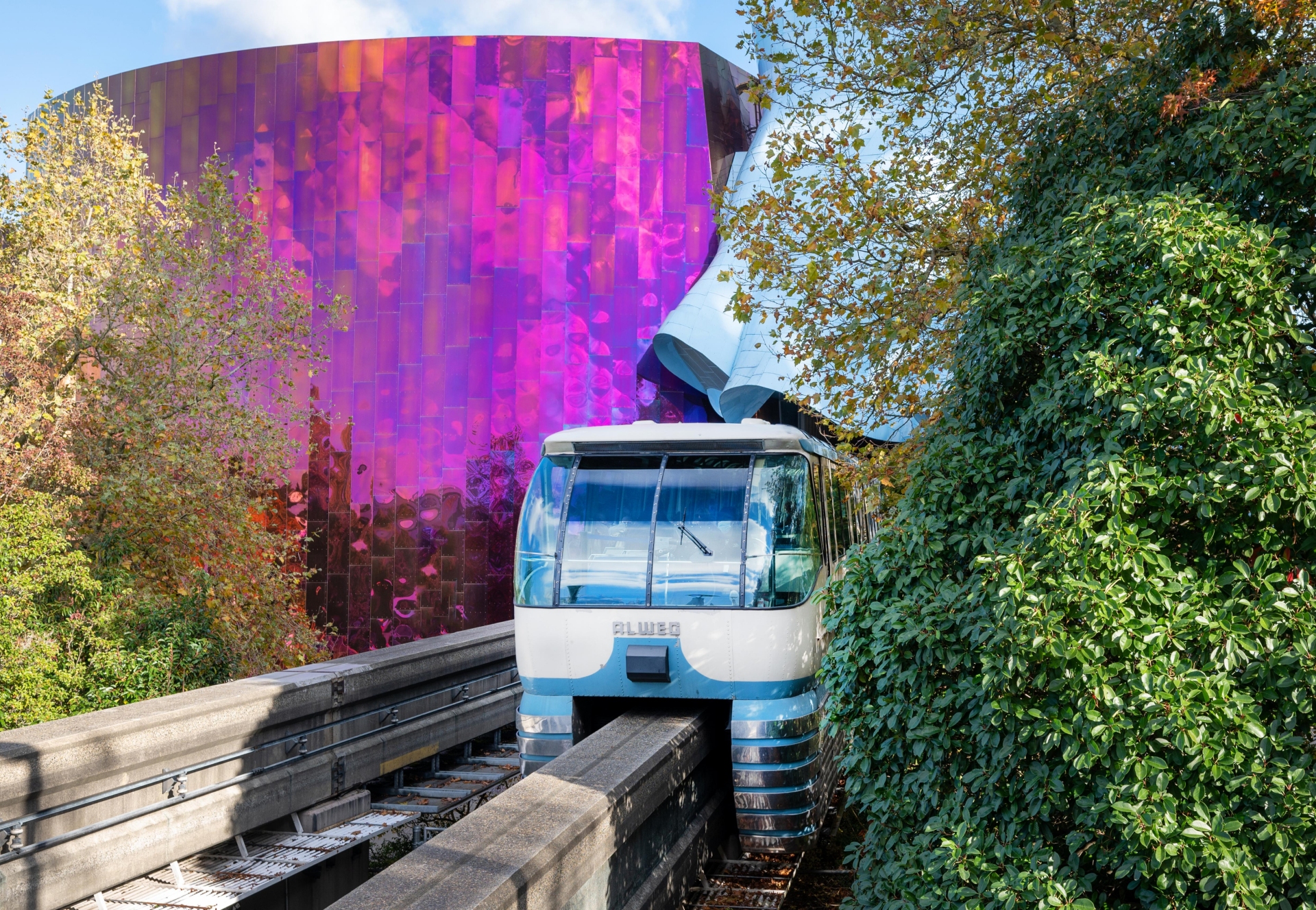 Seattle Center Monorail WA Image By rachael jones Visit Seattle