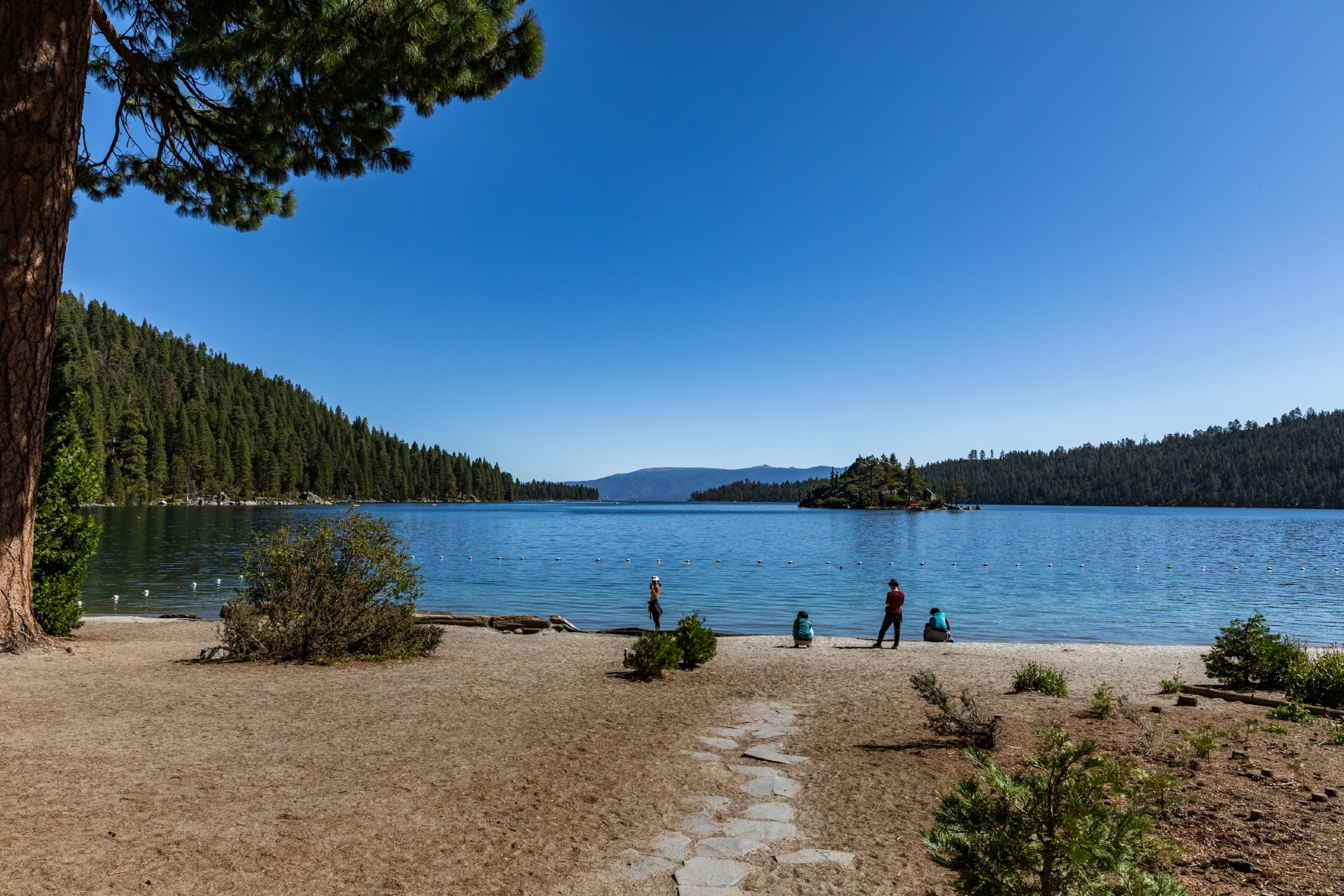Emerald Bay beach Credit Emily Taylor Lake Tahoe Visitors Authority