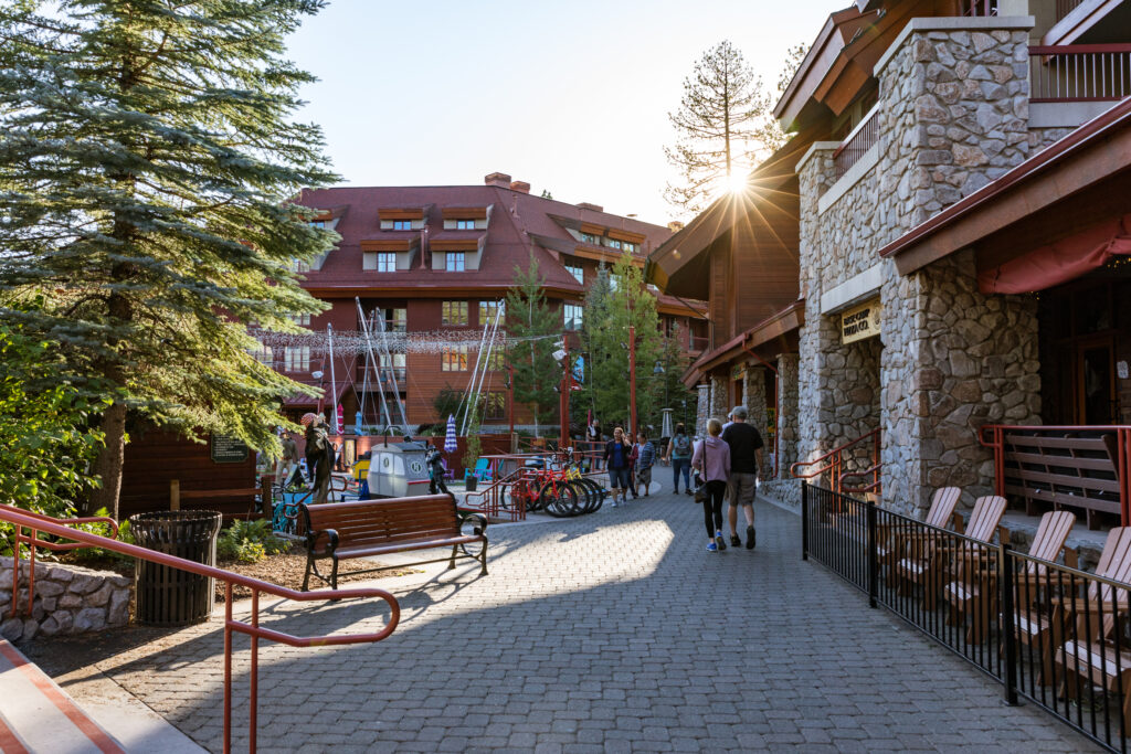 Heavenly Village shops Credit Emily Taylor Lake Tahoe Visitors Authority