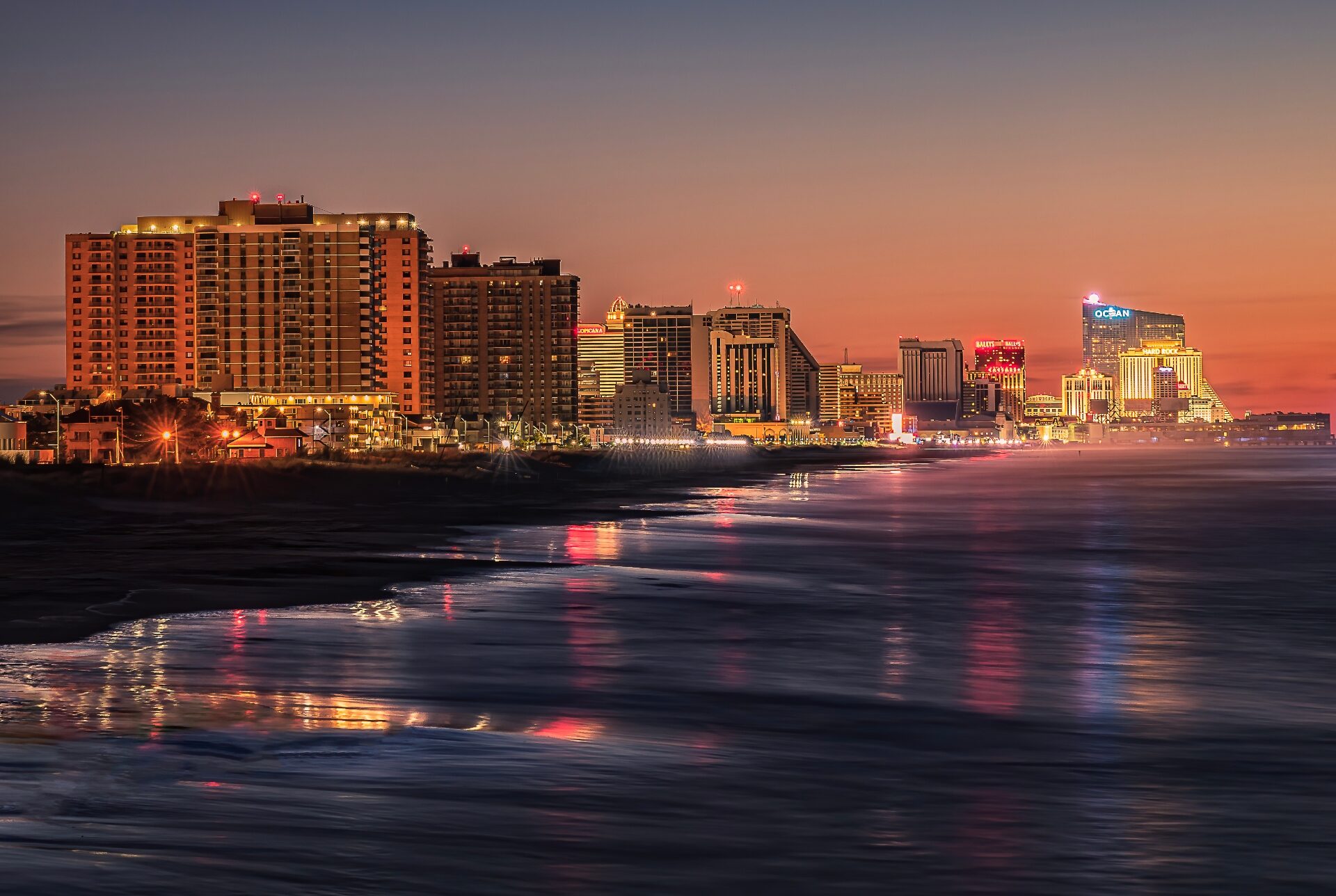 Atlantic City New Jersey Atlantic City Skyline at Night Image By The Tour Operator e1726300112533