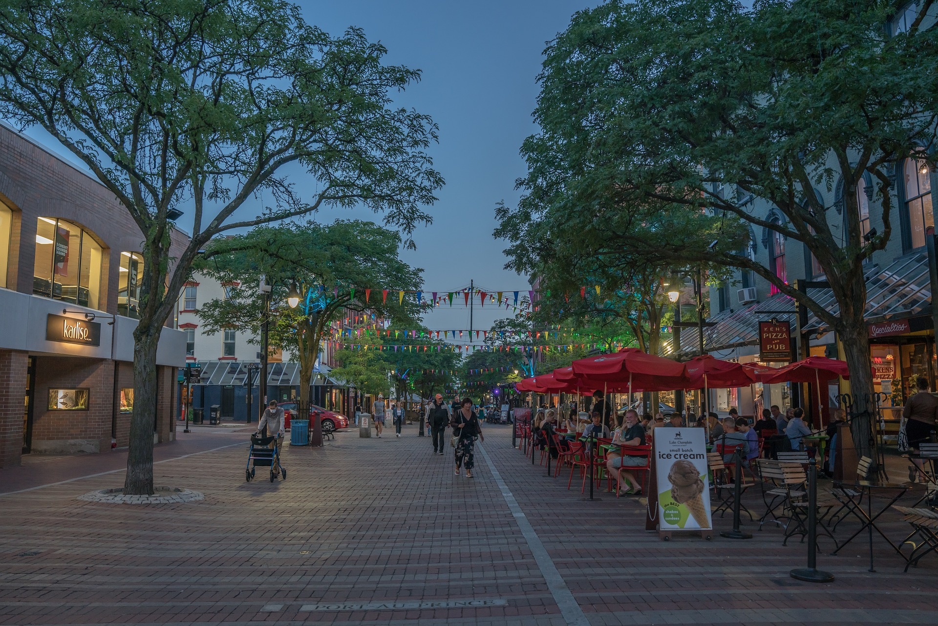 Church Street Marketplace Vermont Image by Michelle Raponi from