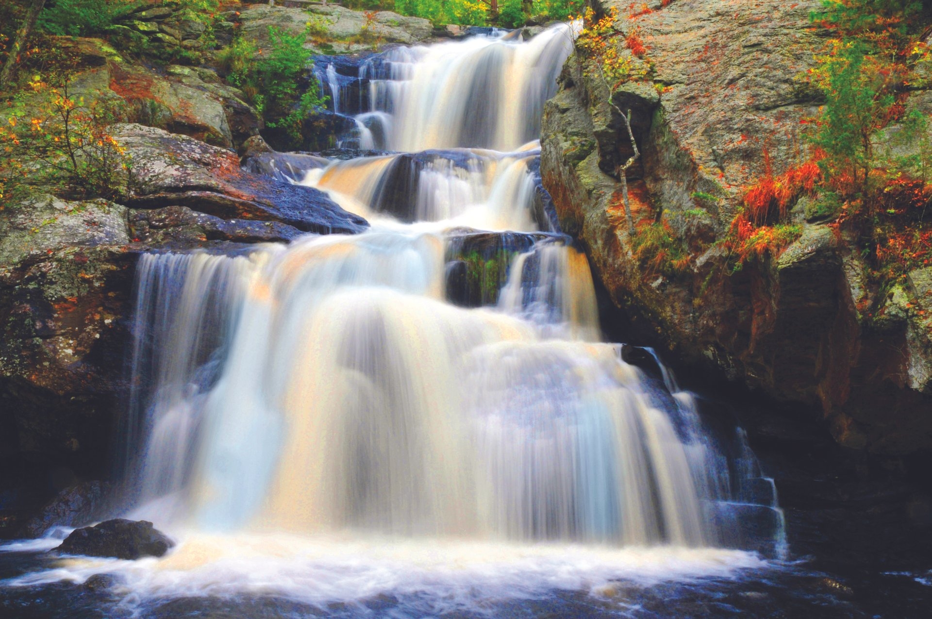 Litchfield Hills Connecticut Scenic Tour, Kent Falls Connecticut