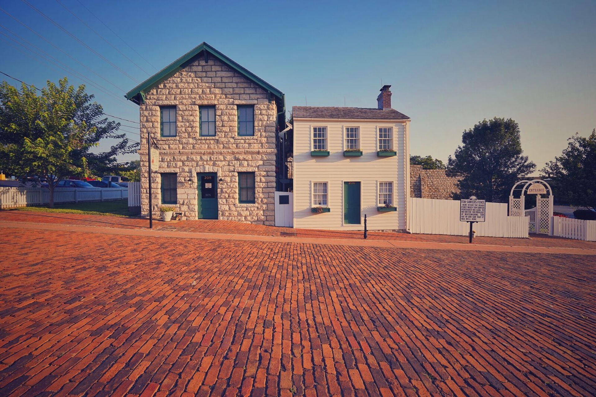 Mark Twain Boyhood Home and Museum Hannibal Missouri Image by Missouri Division of Tourism