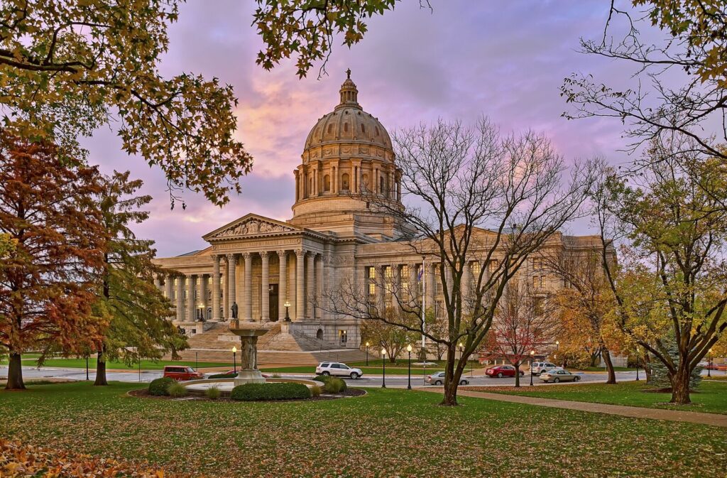 Missouri State Capitol Jefferson City Missouri Image by Missouri Division of Tourism
