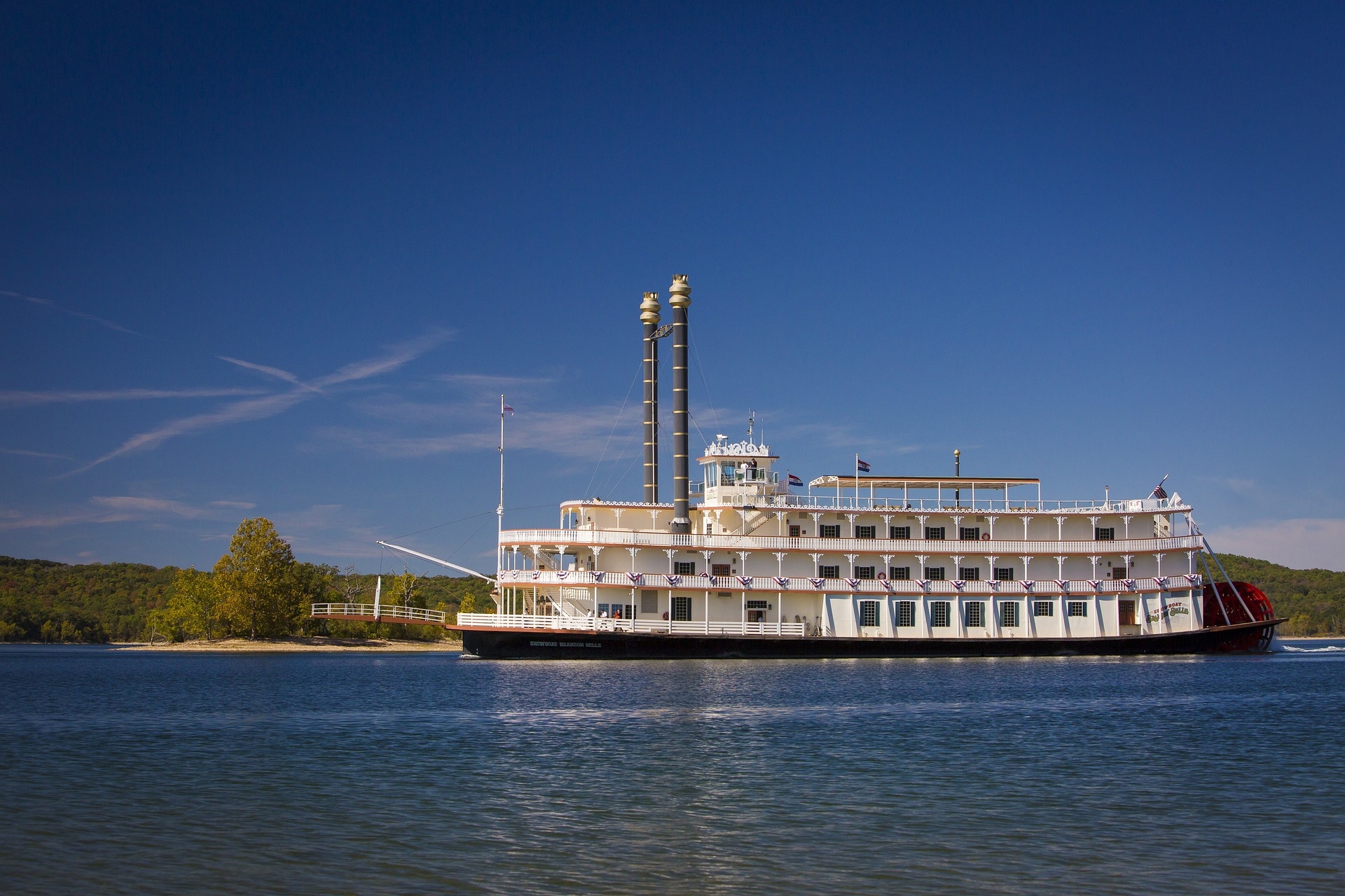 Paddle Steamer Branson Bella Missouri Image by Pixie Core from