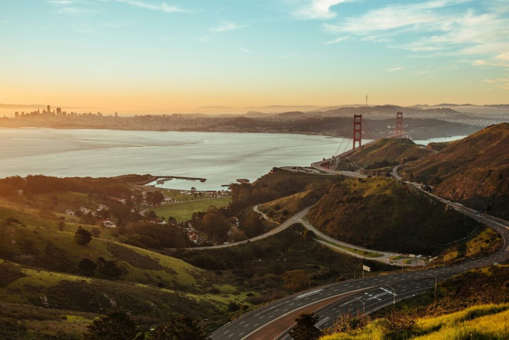 San Francisco Bay Golden Gate Bridge CA Image By cedric letsch unsplash