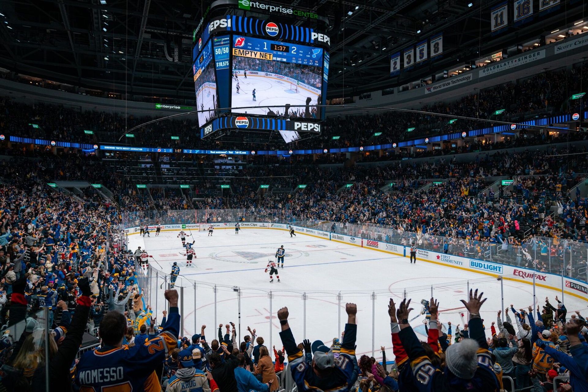St. Louis Blues Experince Live Sport Image by Missouri Division of Tourism