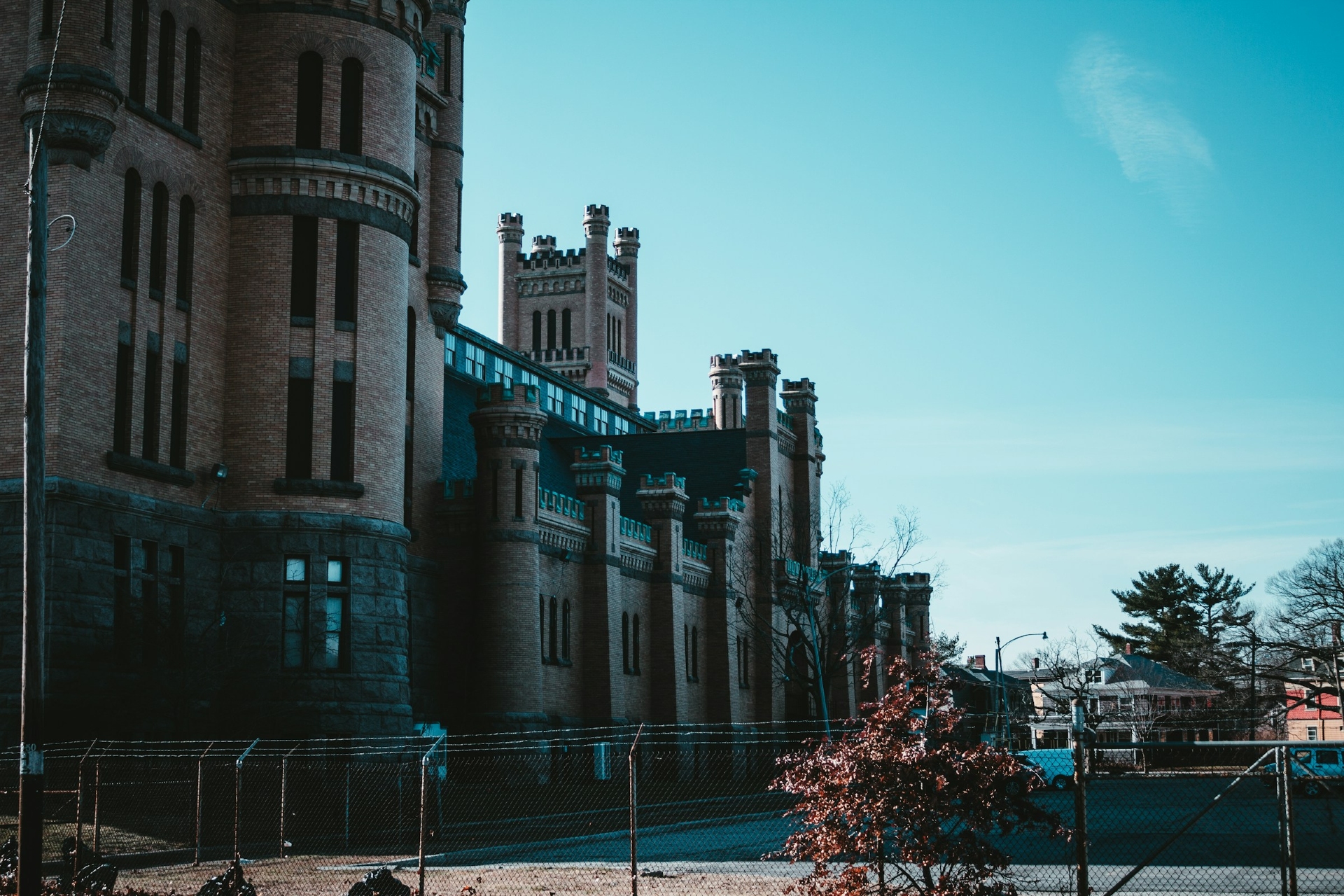 The historic Cranston Street Armory. This field was used as encampment and training during the Civil War Providence RI Image By sean foster T unsplash