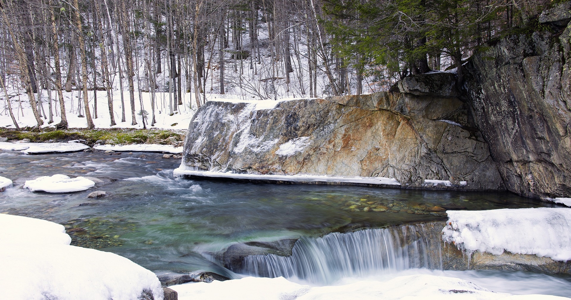 Warren Falls Vermont Image by Mircea Ploscar from