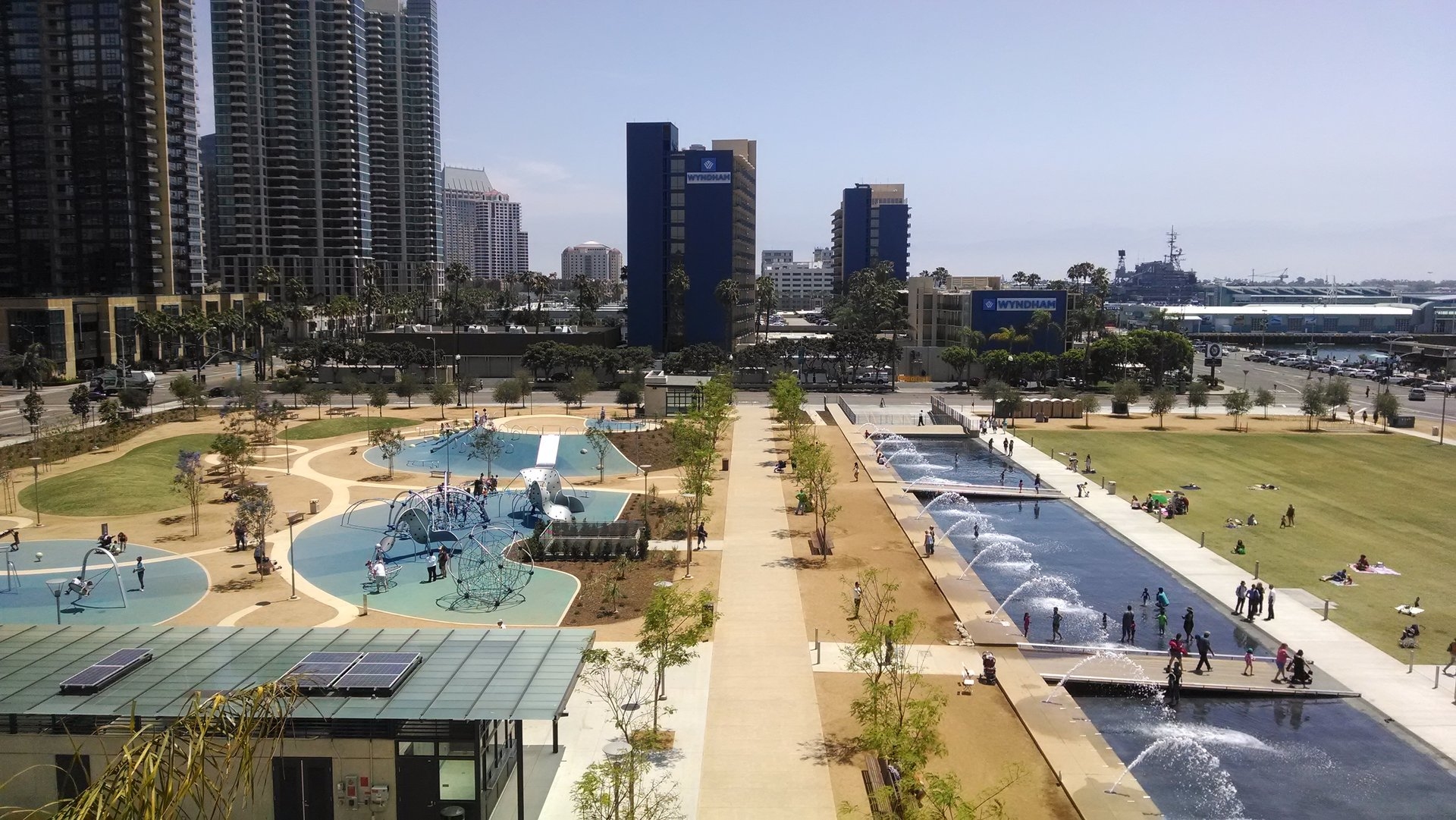 Waterfront Park courtesy County of San Diego Image By San Diego Tourism Authority