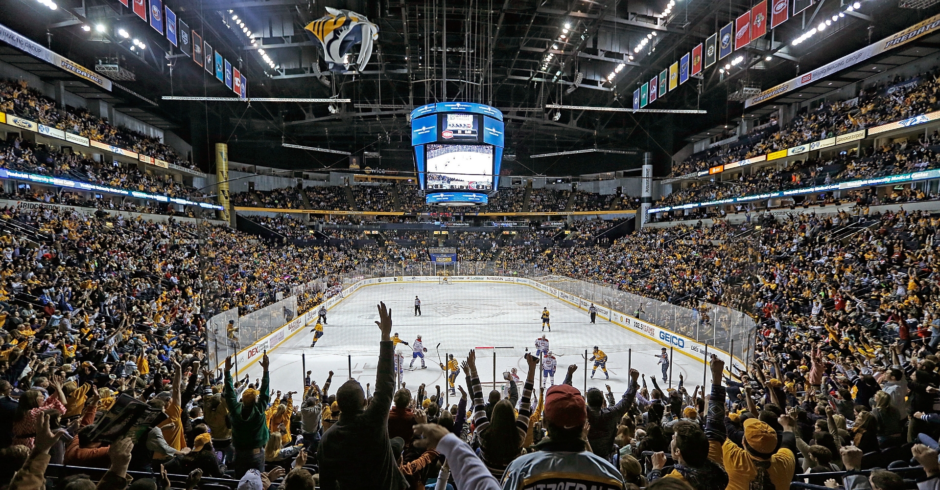 458780593 CreditJohnRussell NashvillePredators Bridgestone Arena Nashville TN Image by Nashville Music City