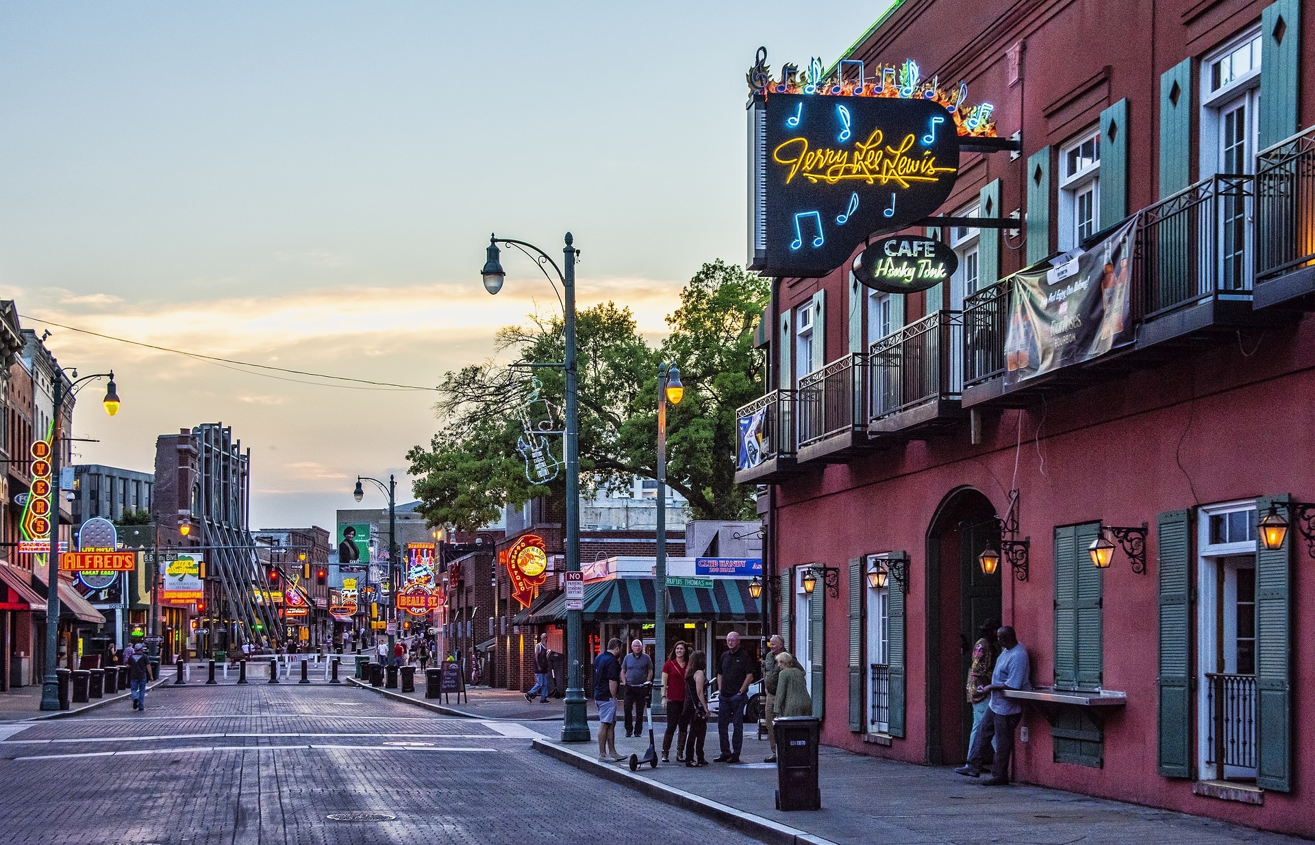Beale Street Memphis Tennessee Image by Bruce Emmerling from