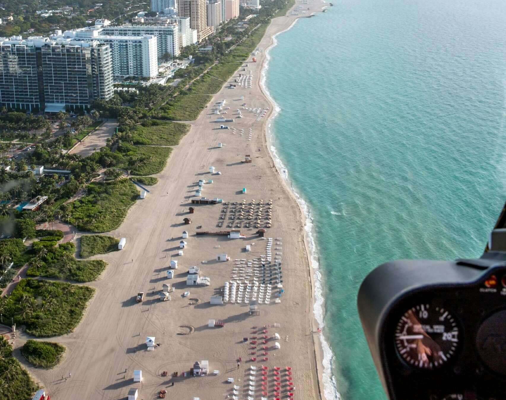 Helicopter over Miami Florida Image By mark s unsplash scaled e1730238741333