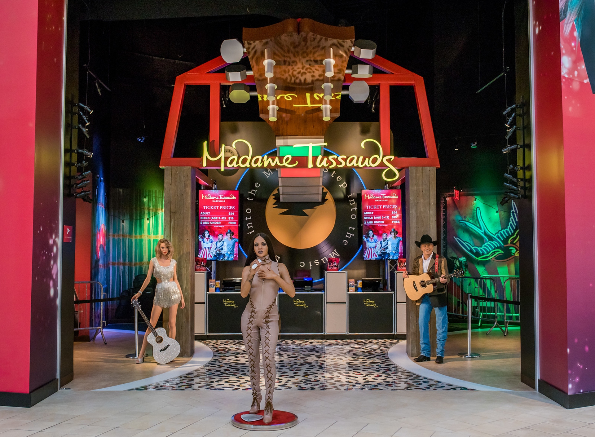 MadameTussaudsAdmissions CreditMadameTussauds Nashville TN Image By Nashville Music City