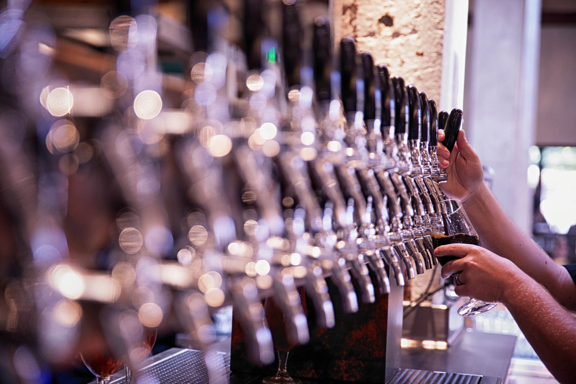 Stone Liberty Station Beer Taps Courtesy Stone Brewing Co San Diegom Tourism Authority