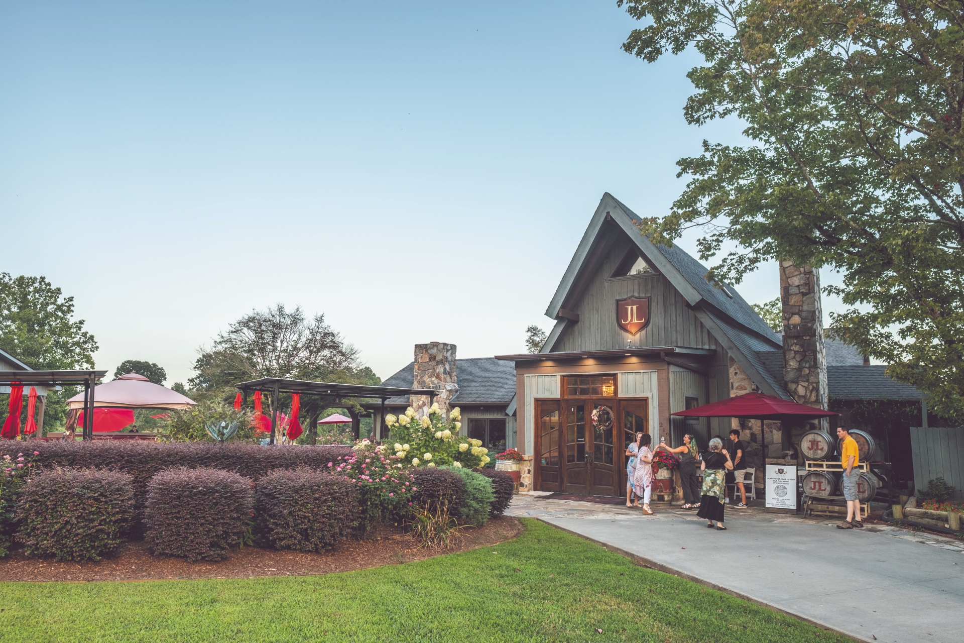 Arriving at JOLO Winery and Vineyards Credit VisitNC