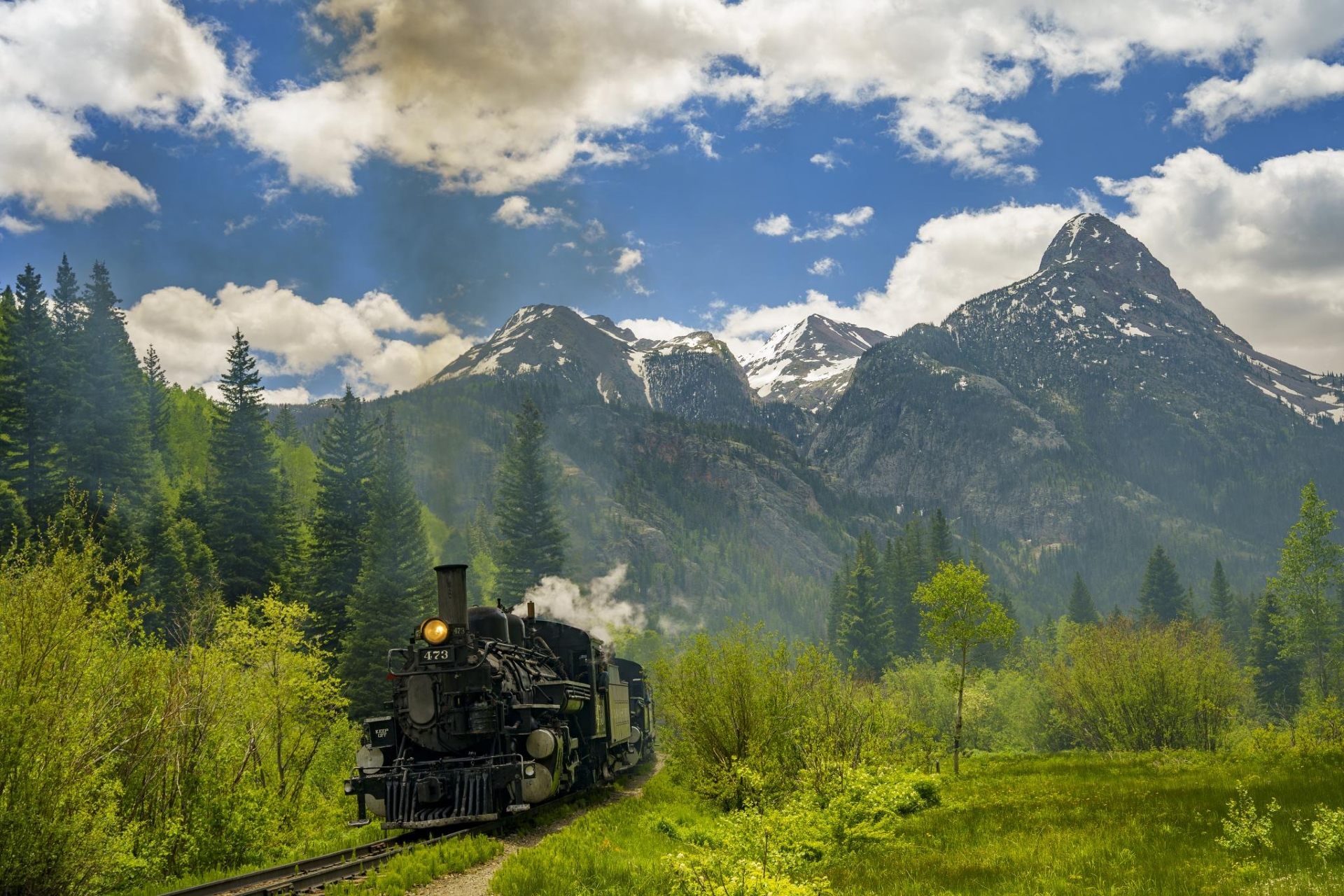 Durango Train at the Elk Park Flagstop Credit Nick Kogos Visit Durango