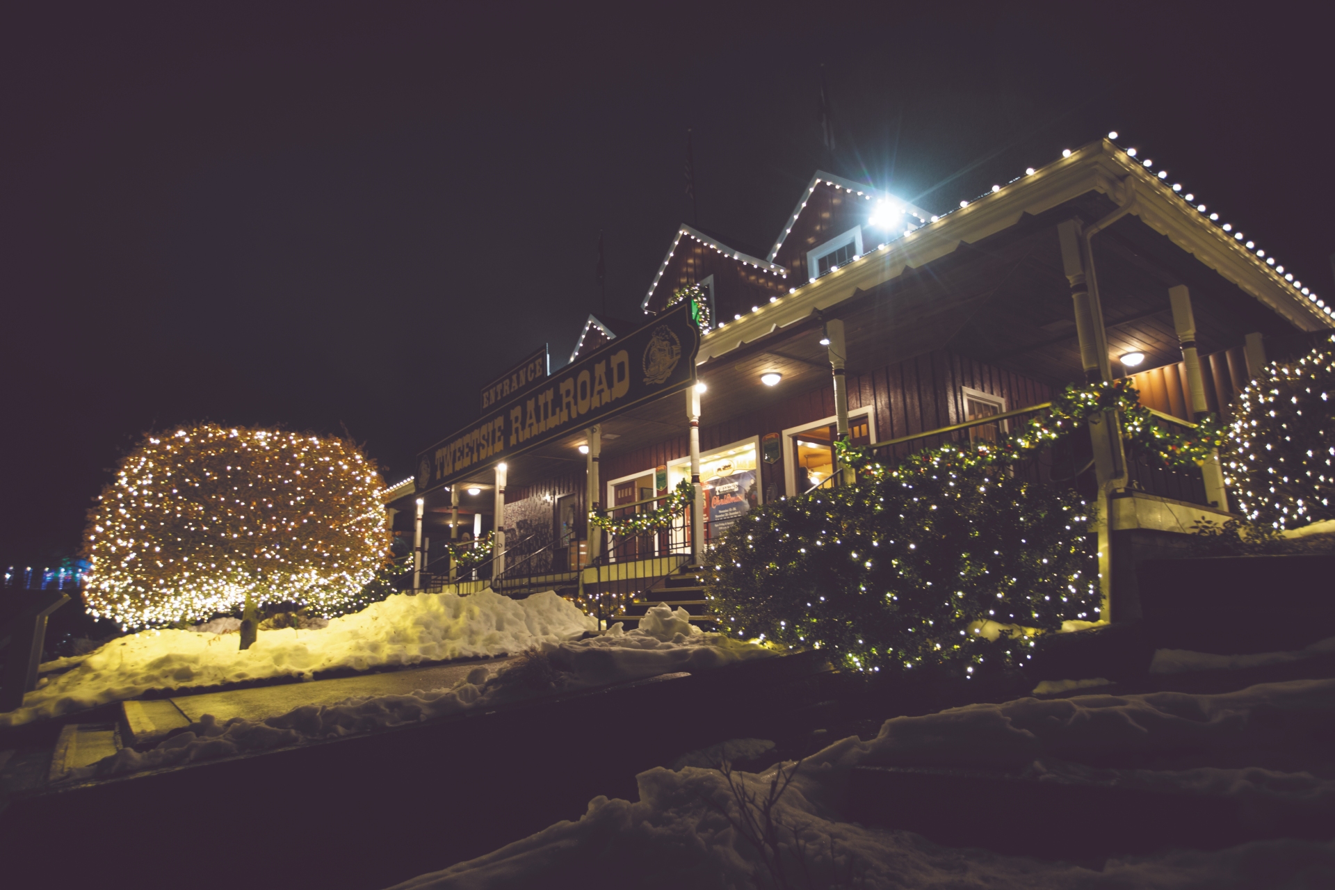 Entrance to Tweetsie Railroad in Blowing Rock Credit VisitNC