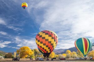 Hot Air Balloons During the Animas Balloon Rally Credit Nick Kogos Visit Durango
