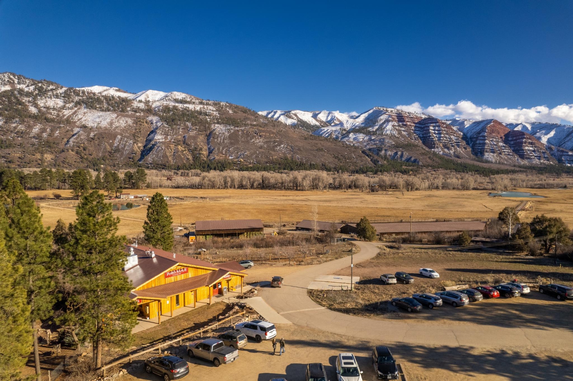 James Ranch During Winter Credit Nick Kogos Visit Durango