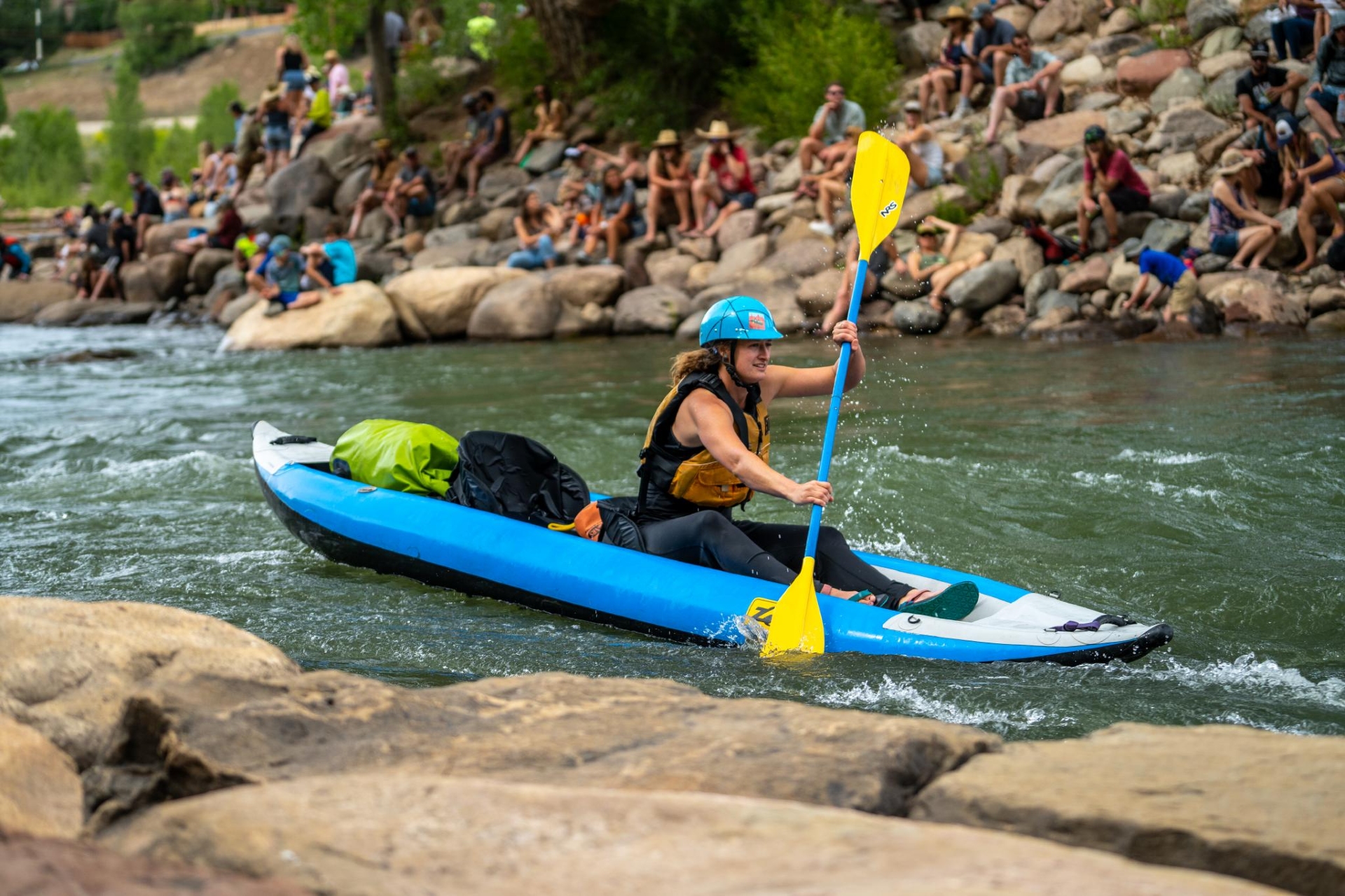 Kayaking During Animas River Days Credit Nick Kogos Visit Durango