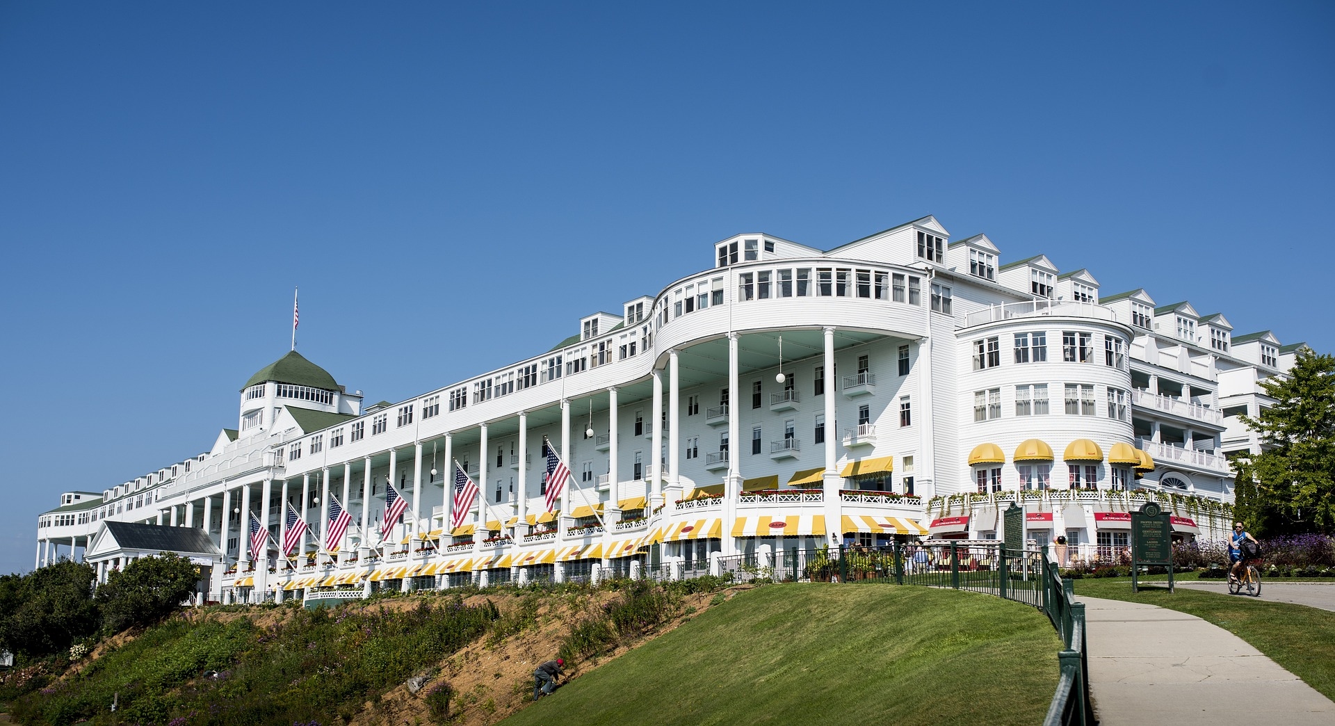 Mackinac Island Grand Hotel Michigan Stay in an Iconic Hotel Image by Jason Gillman from