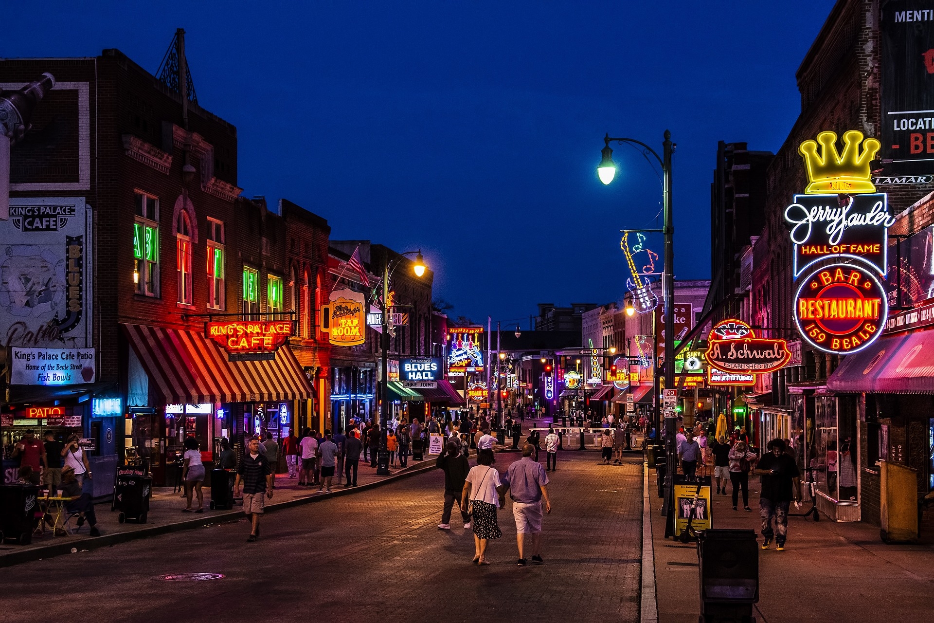 Memphis Beale Street TN Potential SQ Image Image by Bruce Emmerling from