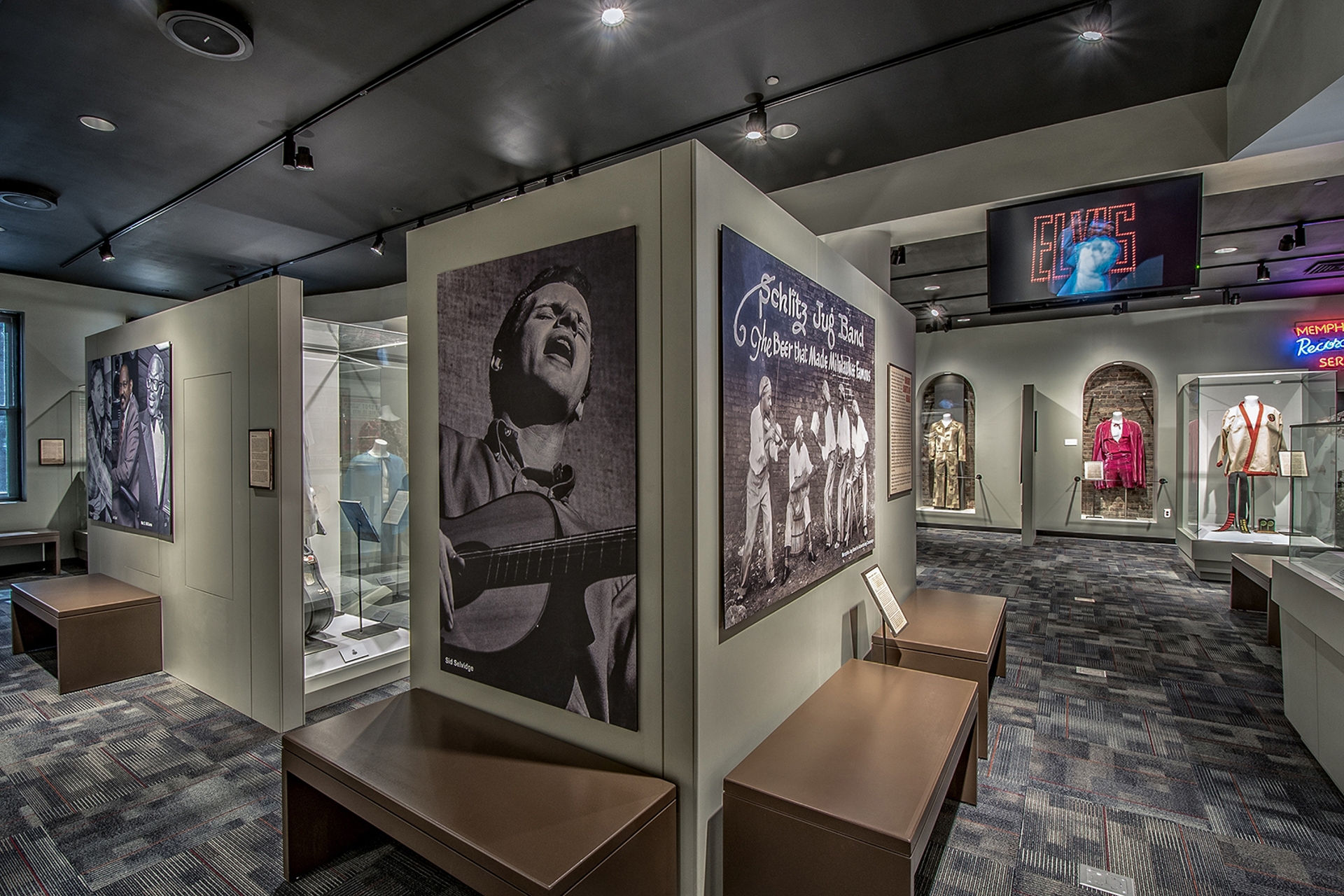 Memphis Music Hall of Fame inside view of Museum
