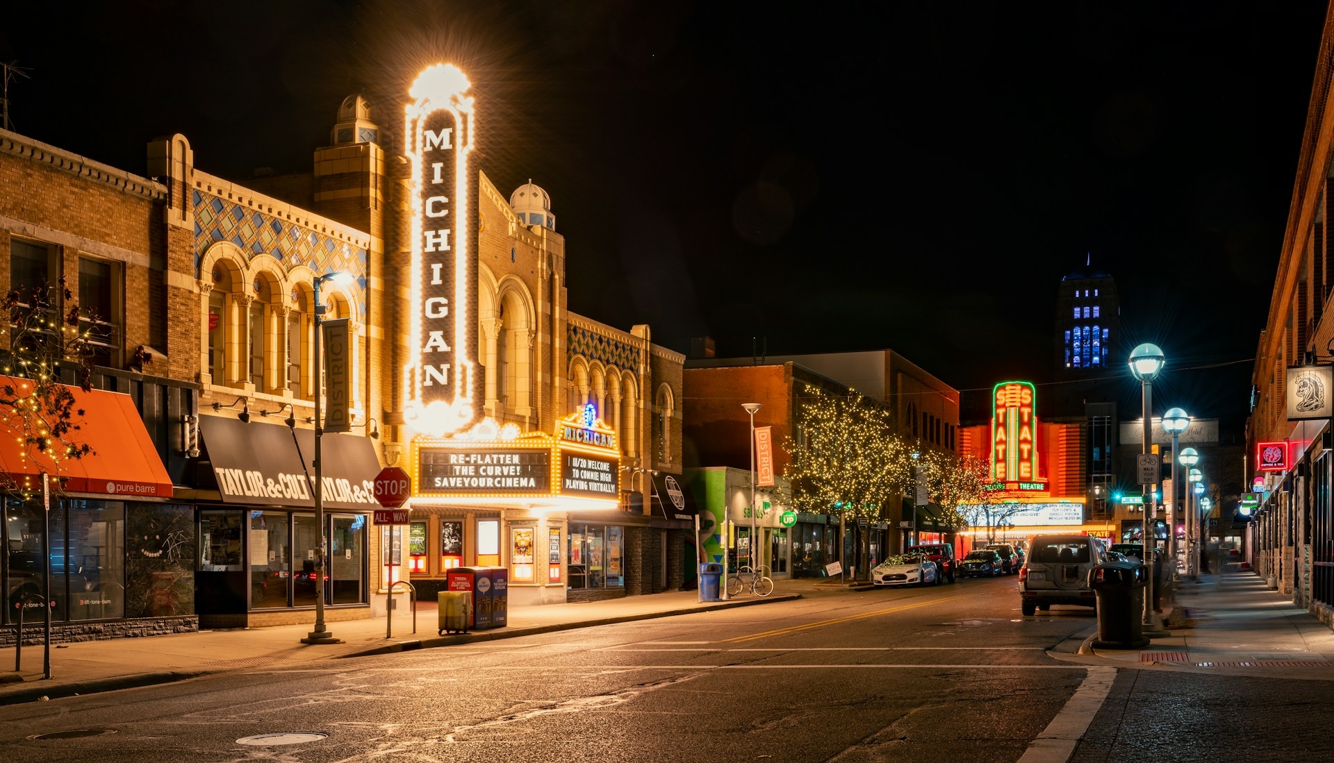 Michigan Theater and State Theater in Ann Arbor Michigan Image By brad switzer unsplash