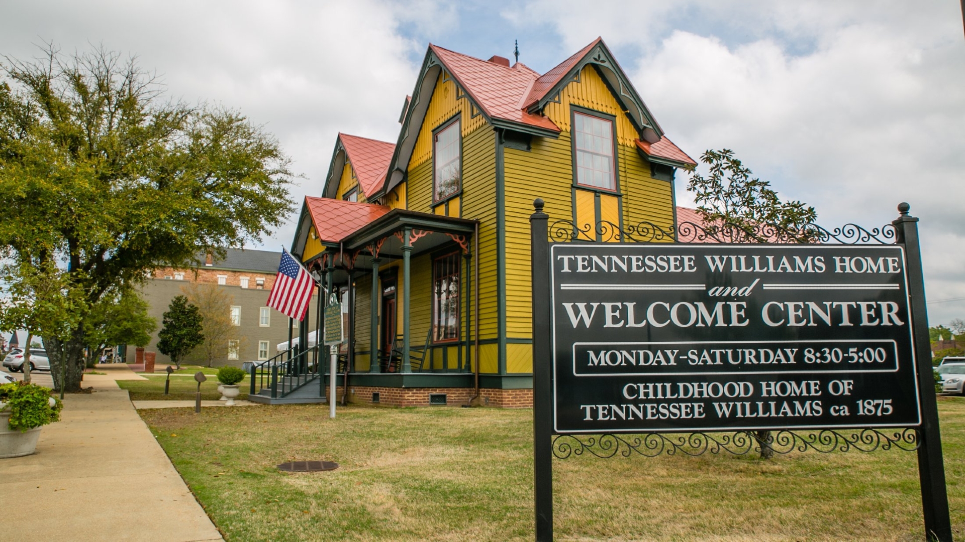 Mississippi Tennesse William Home Welcome Centre Columbus General Image By Visit Mississippi Owned