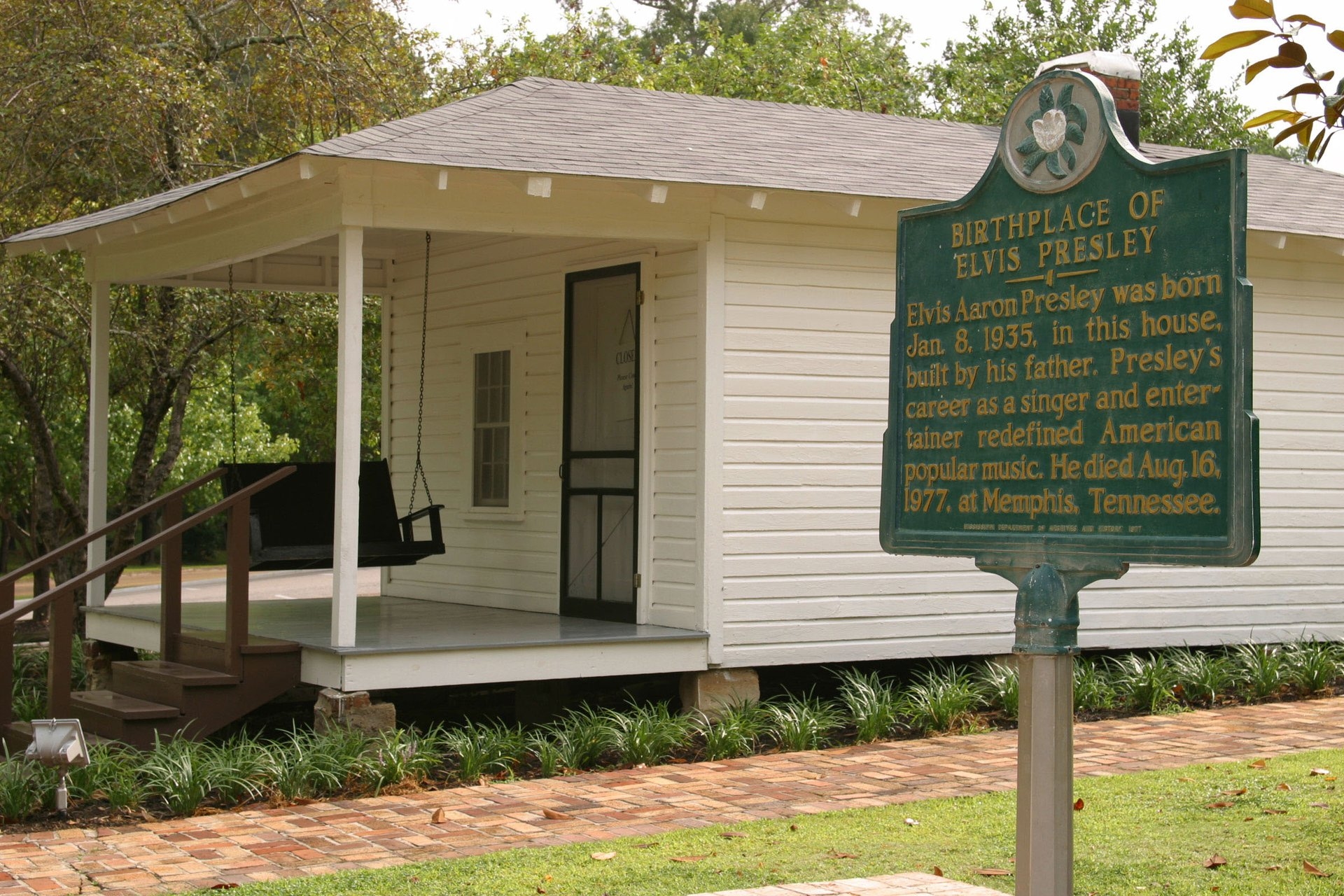 Mississippi Tupelo Elvis Birthplace MI Image By Visit Mississippi Owned