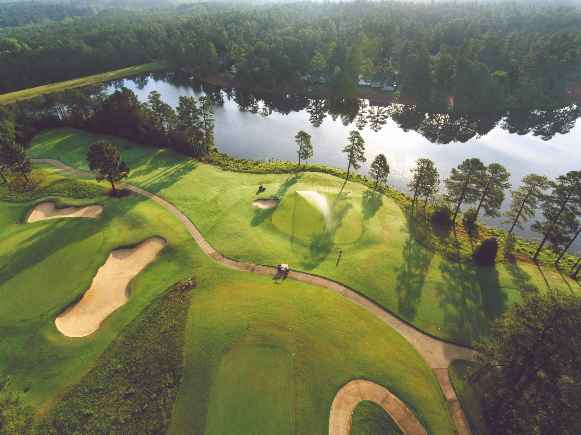 Pinehurst Golf Course No 8 Hole Credit VisitNC