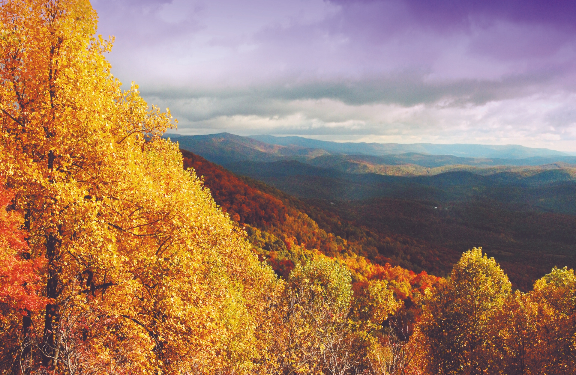 Pisgah National Forest Fall Color and View Credit VisitNC