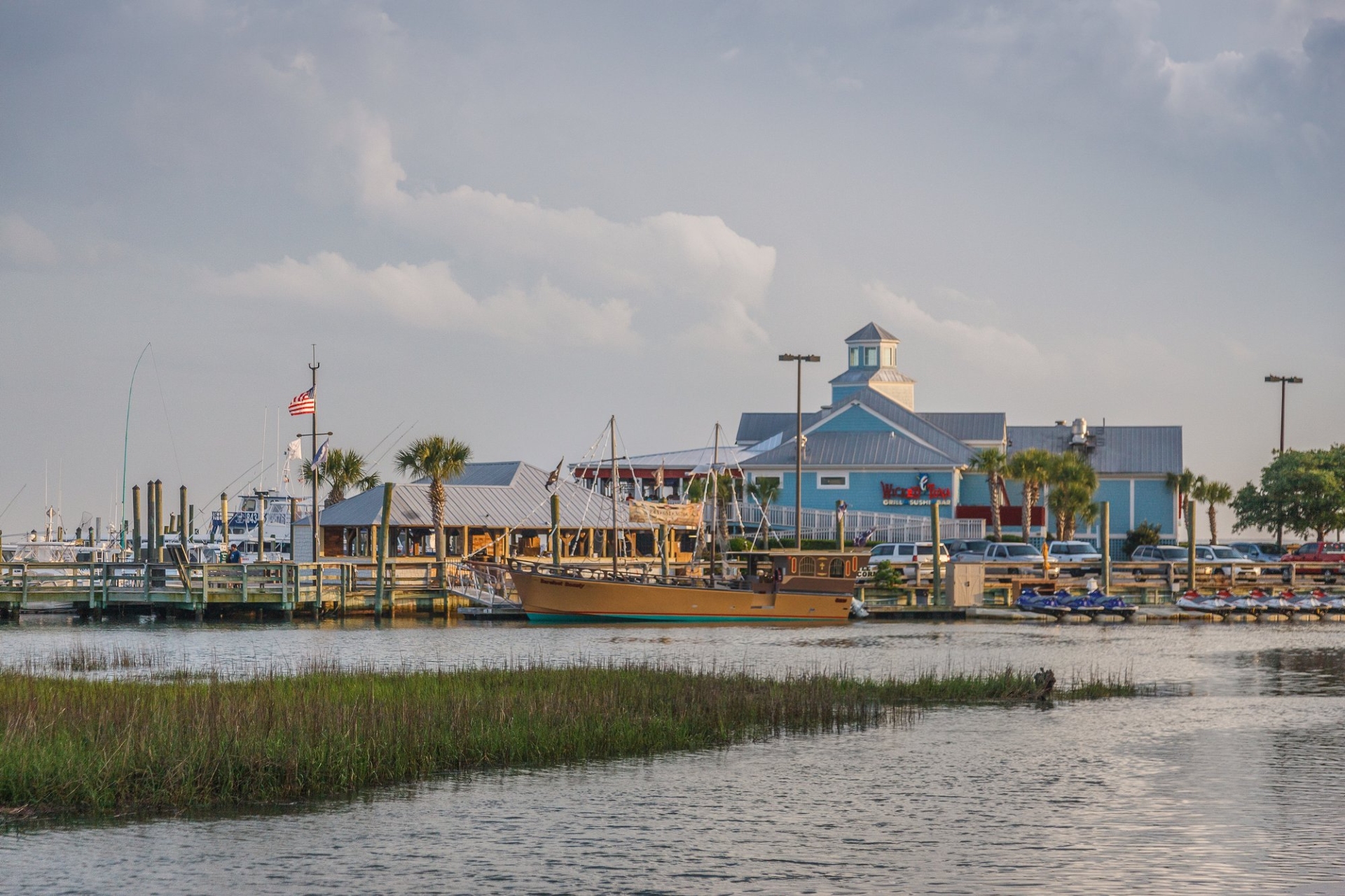 South Carolina Myrtle Beach Inlet Marshwalk Image By Travel South USA