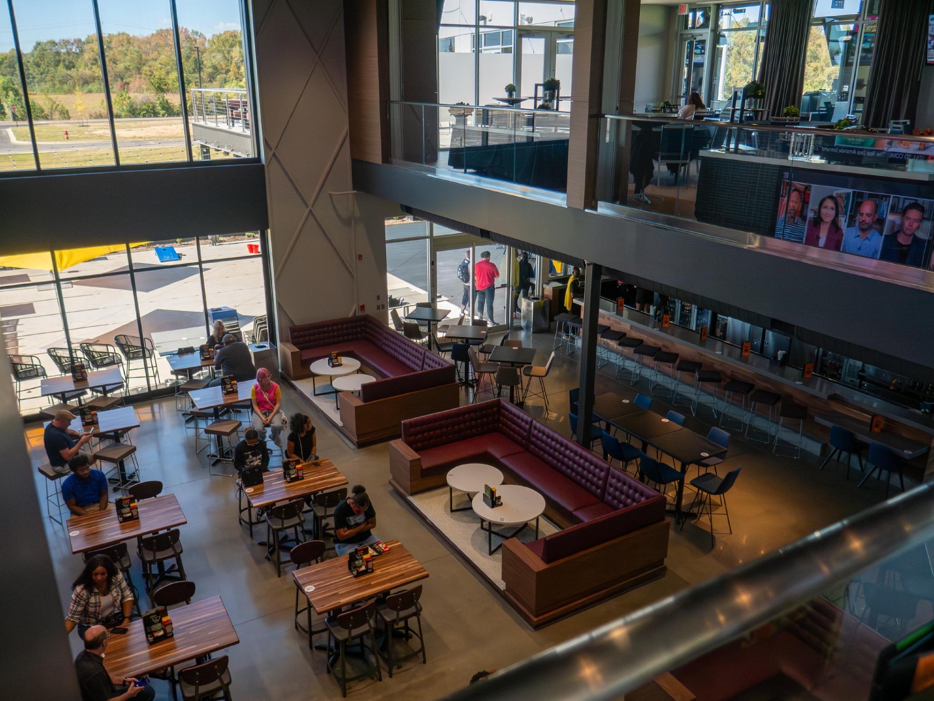 Top Golf Memphis inside view of venue
