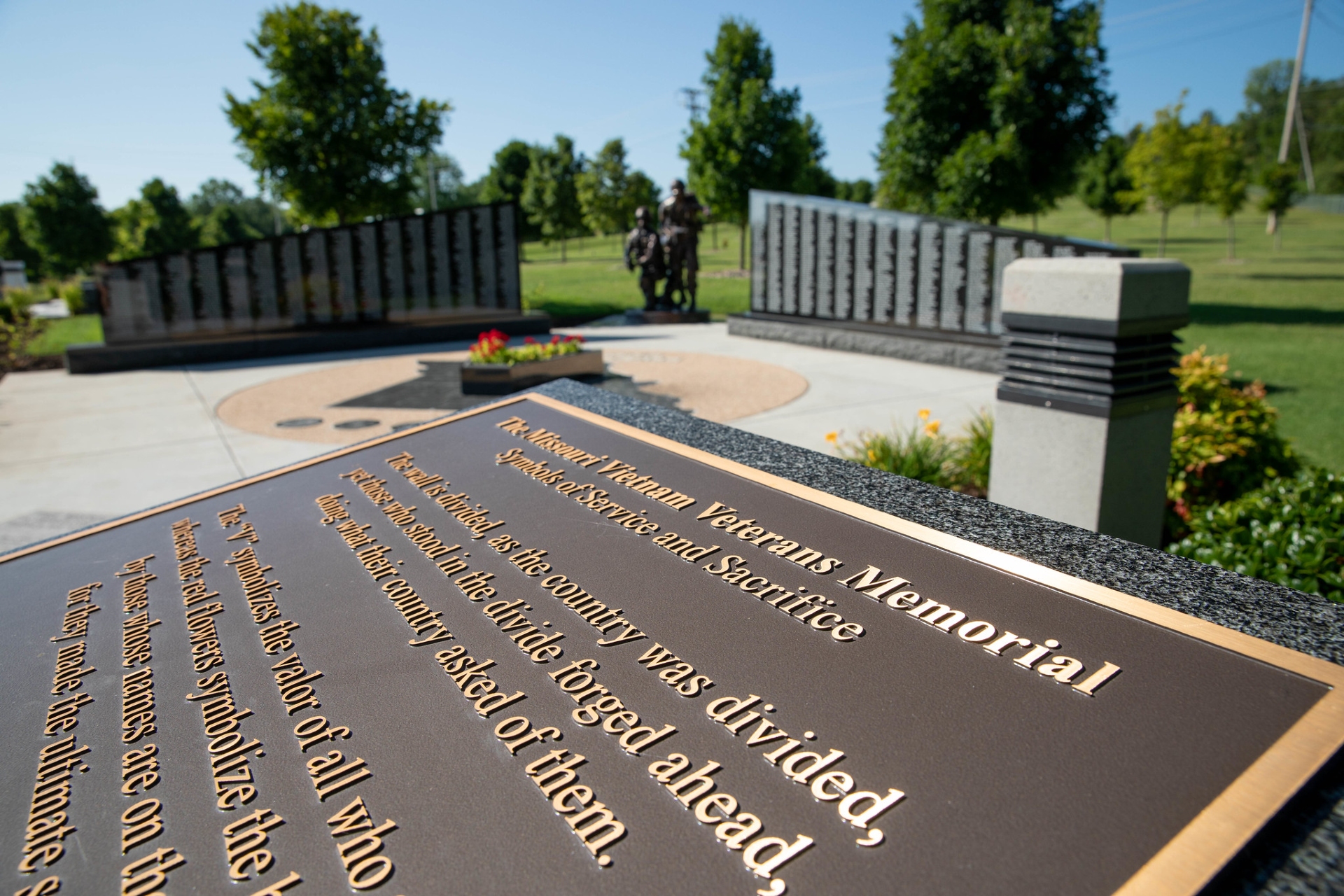Veterans Memorial in Branson MI Image By Branson Convention Visitors Bureau