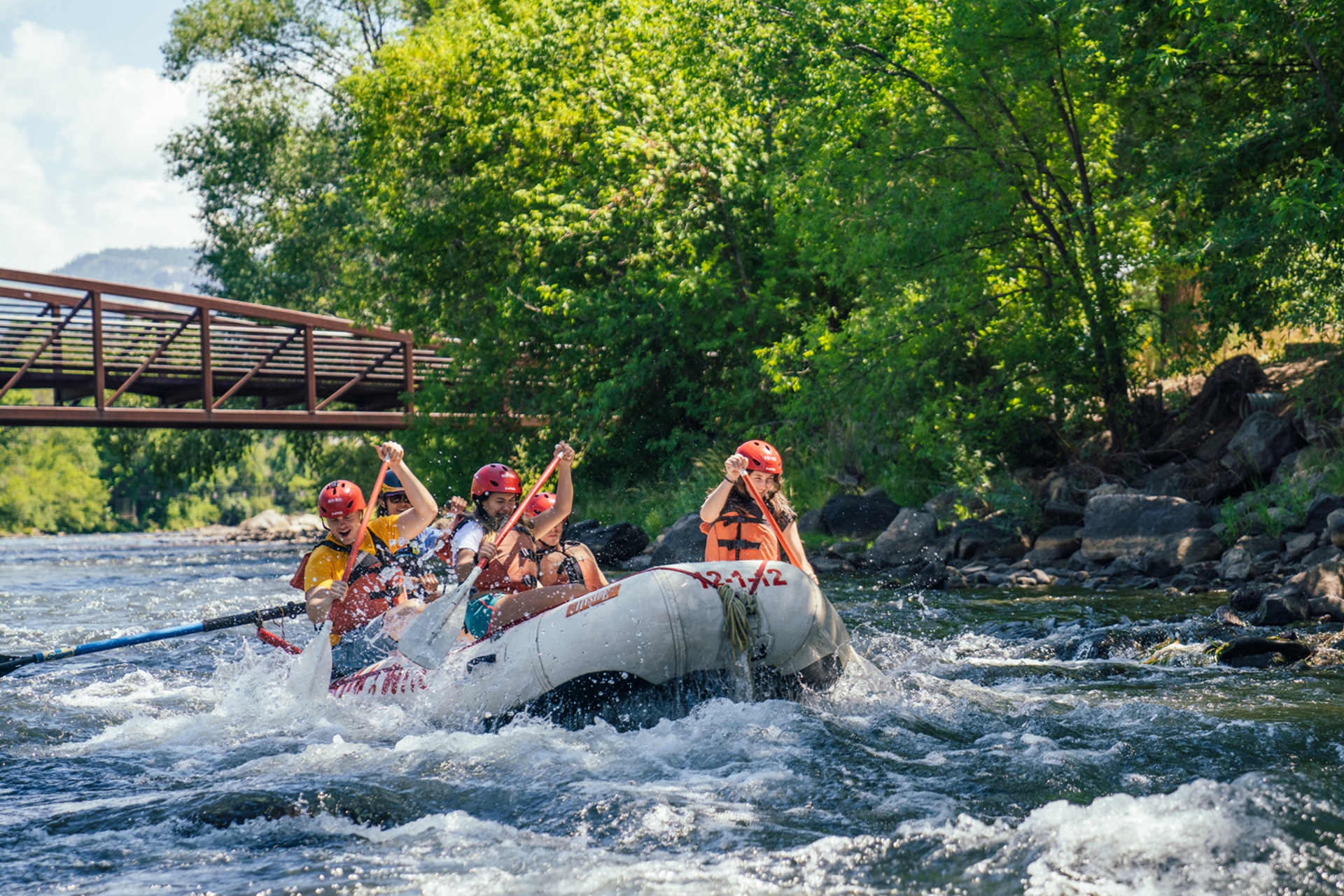 White Water rafting Animas River Credit Visit Durango