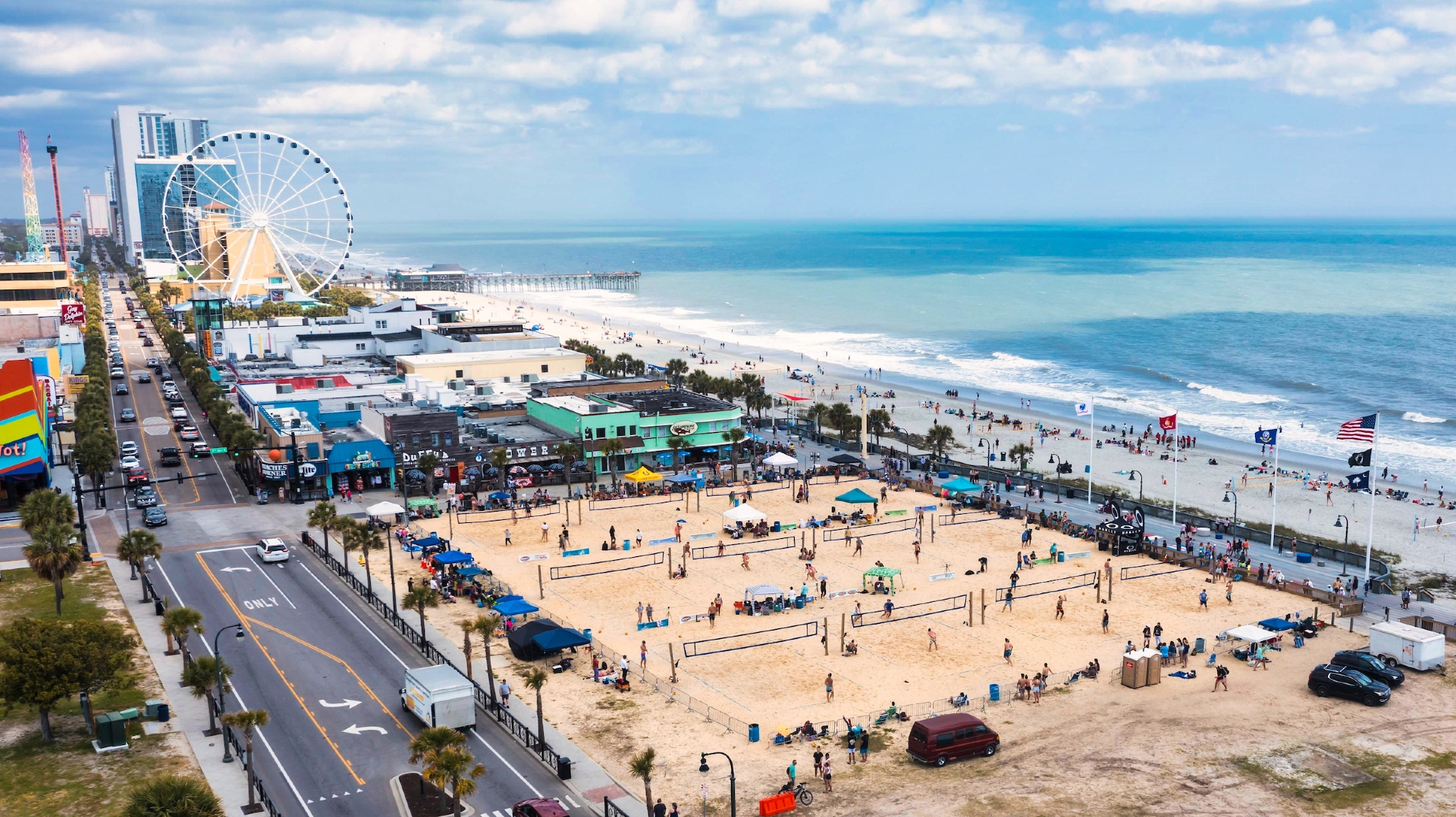 2023 SKYWHEEL VOLLEYBALL Image By Visit Myrtle Beach SC