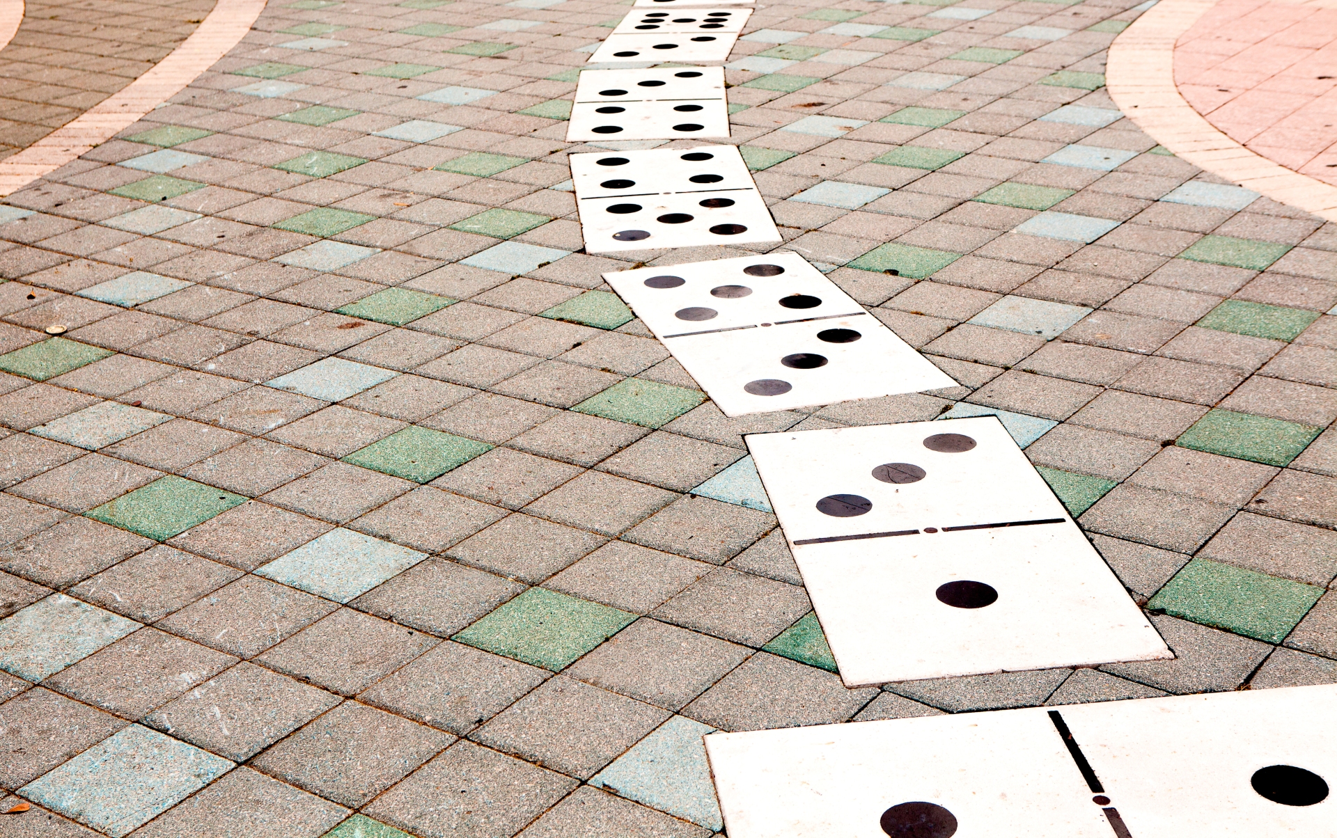 Little Havana Maximo Gomez Park tiles Credit Greater Miami CVB